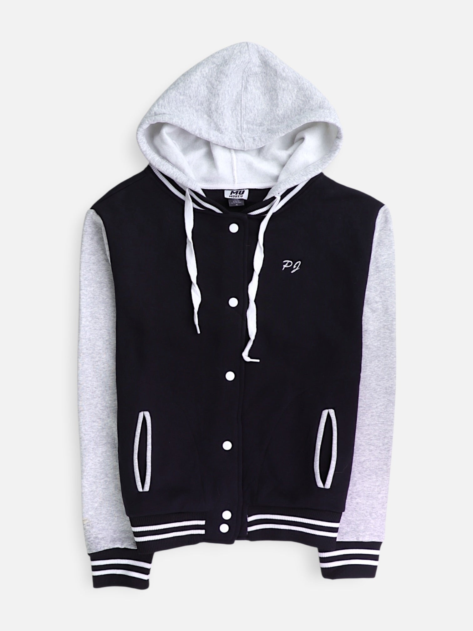 Sudadera Hoodie Color Block - Hombre - XL