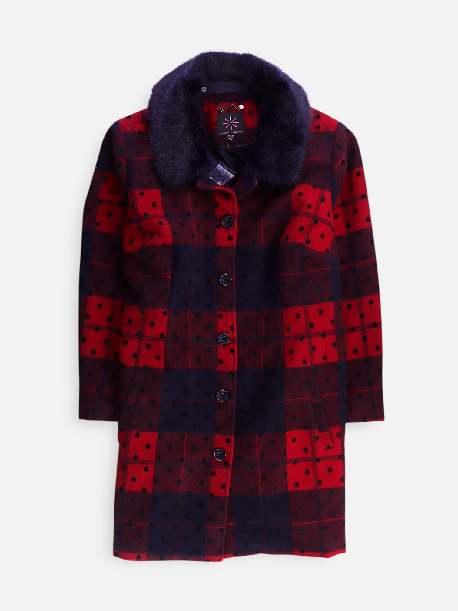 Abrigo Frock Coat Color Block - Mujer - 22W