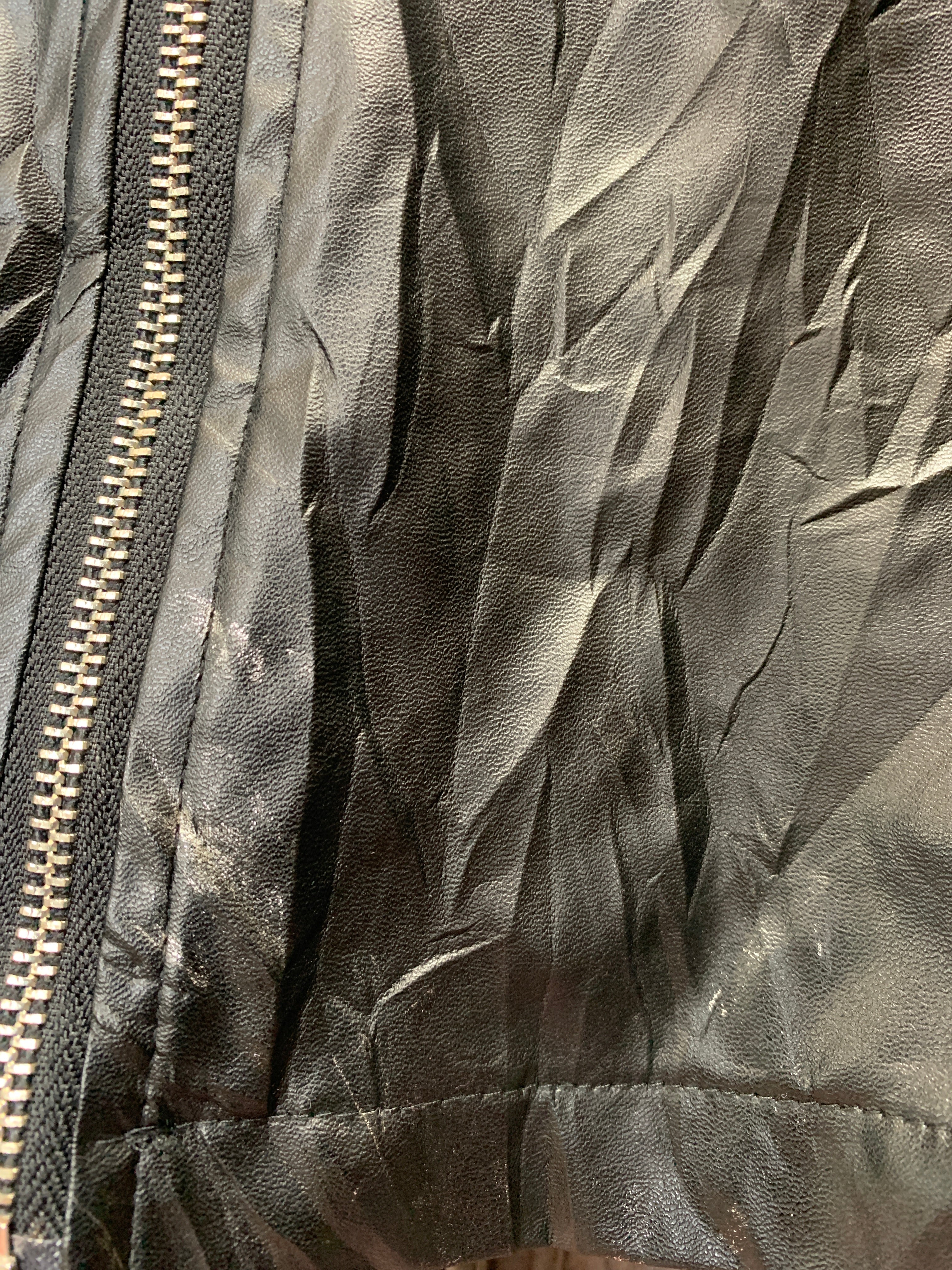 Chaqueta Motera Cuero - Mujer - 3XL