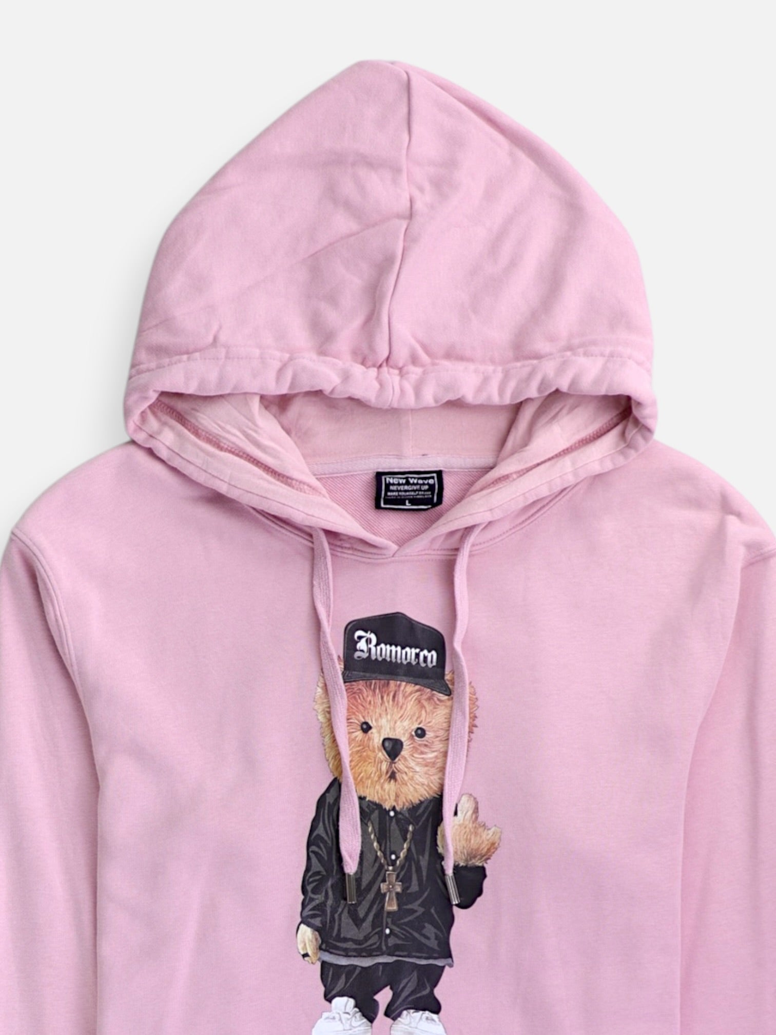 Sudadera Hoodie Basic - Hombre - Large
