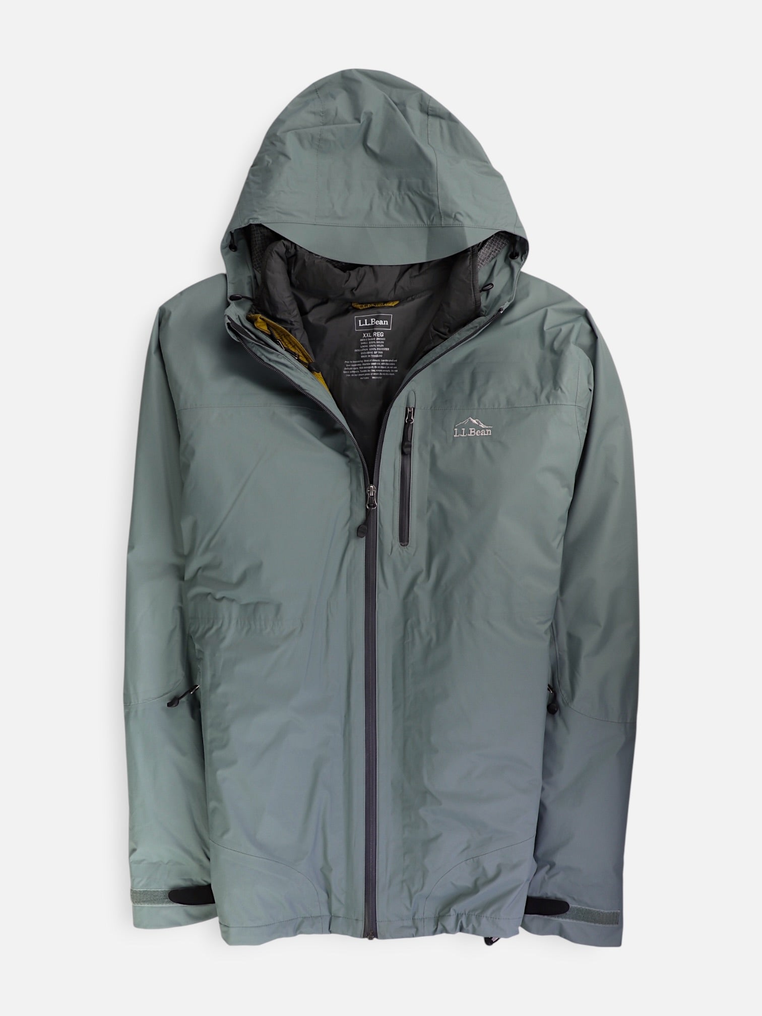 LL BEAN Chaqueta Impermeable Basic - Hombre - 2XL