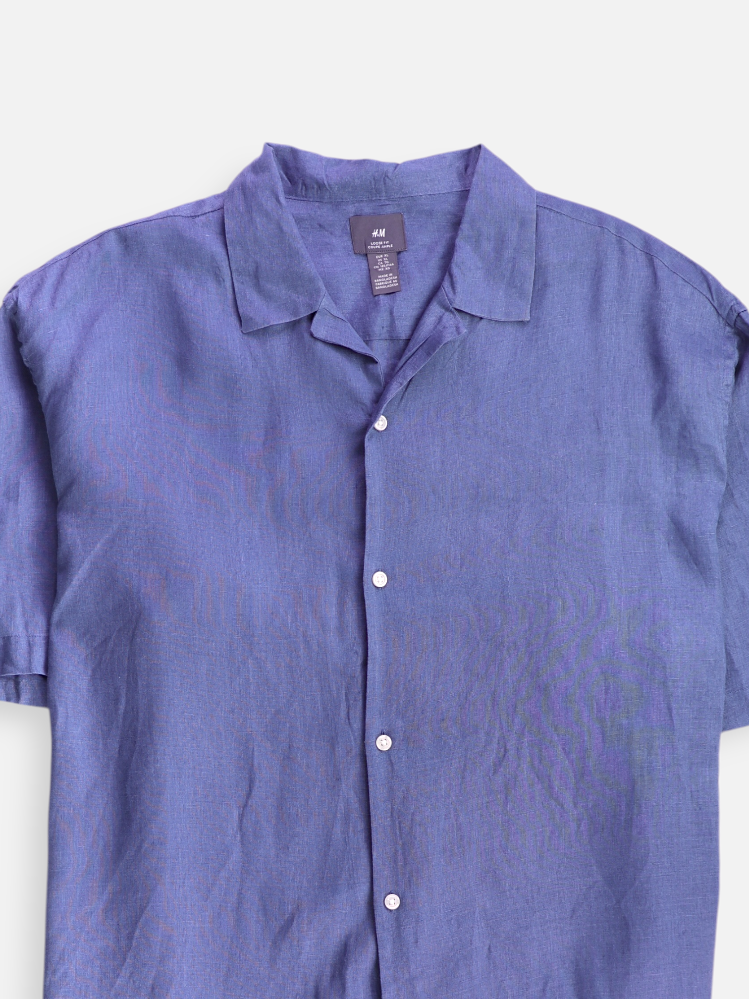 H&M Camisa Casual - Hombre - XL