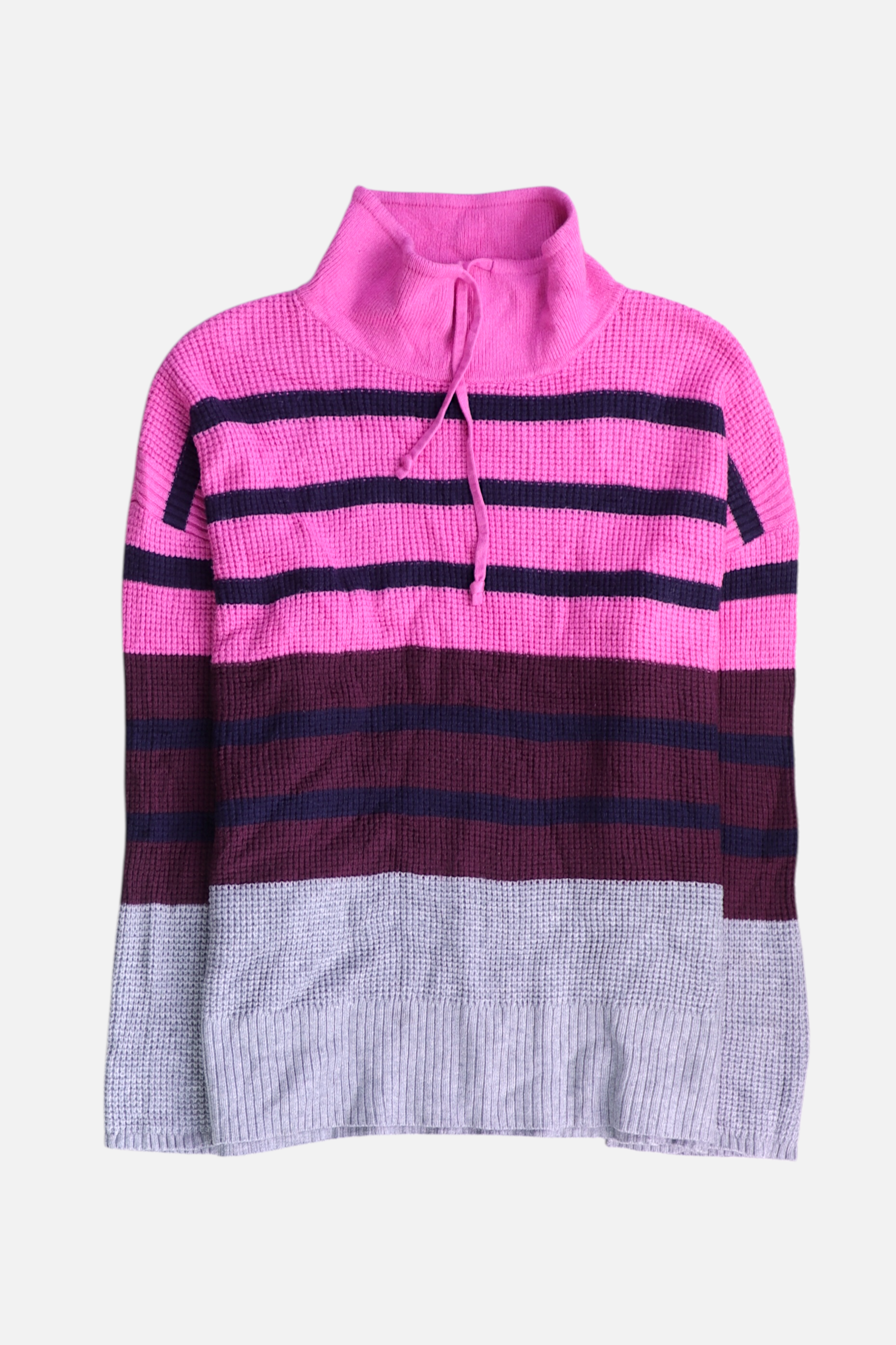 Sueter Knit Color Block - Mujer - XL