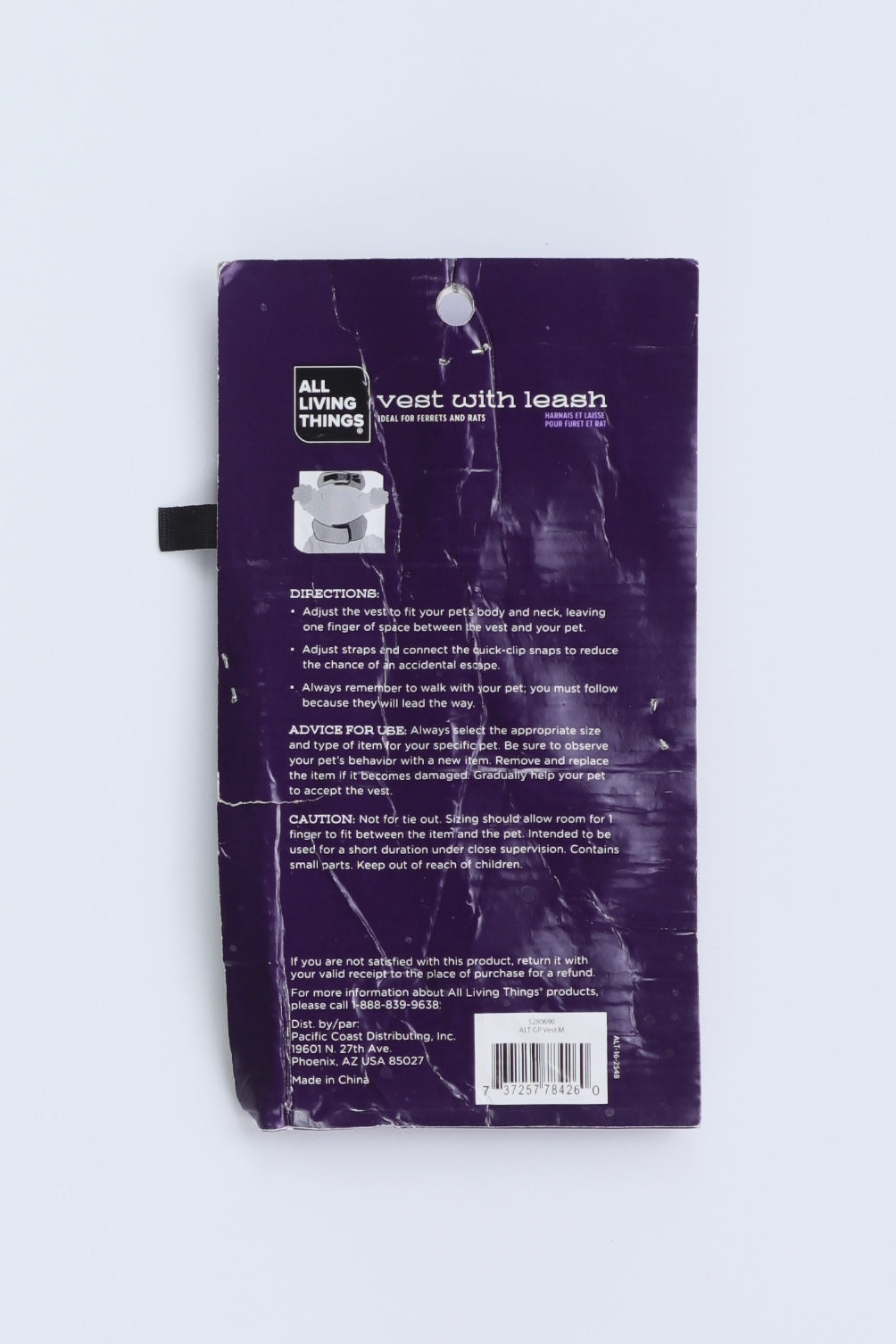 Pechera Casual Gato - Small