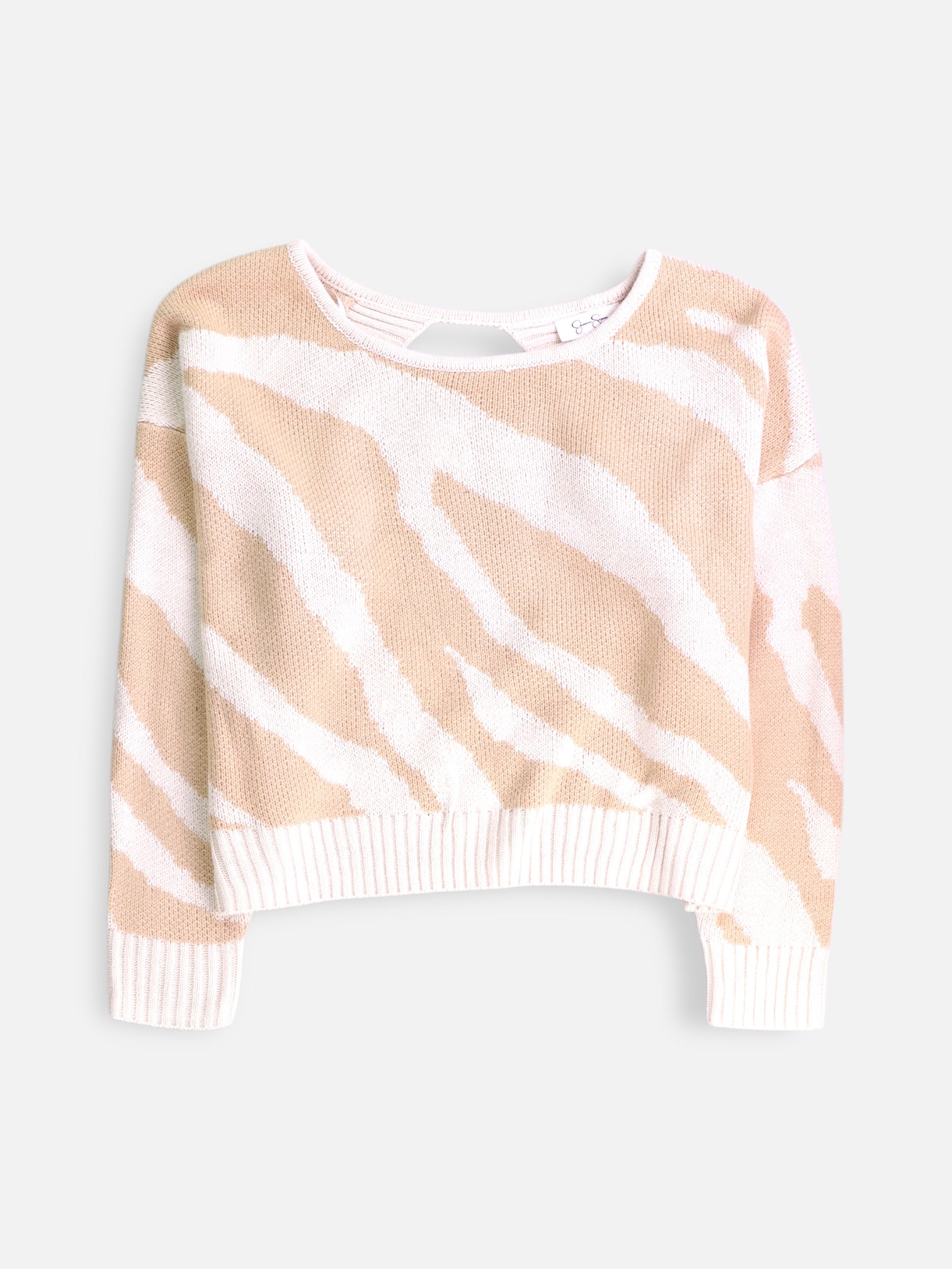 Jessica Simpson Sueter Knit Color Block - Mujer - Large