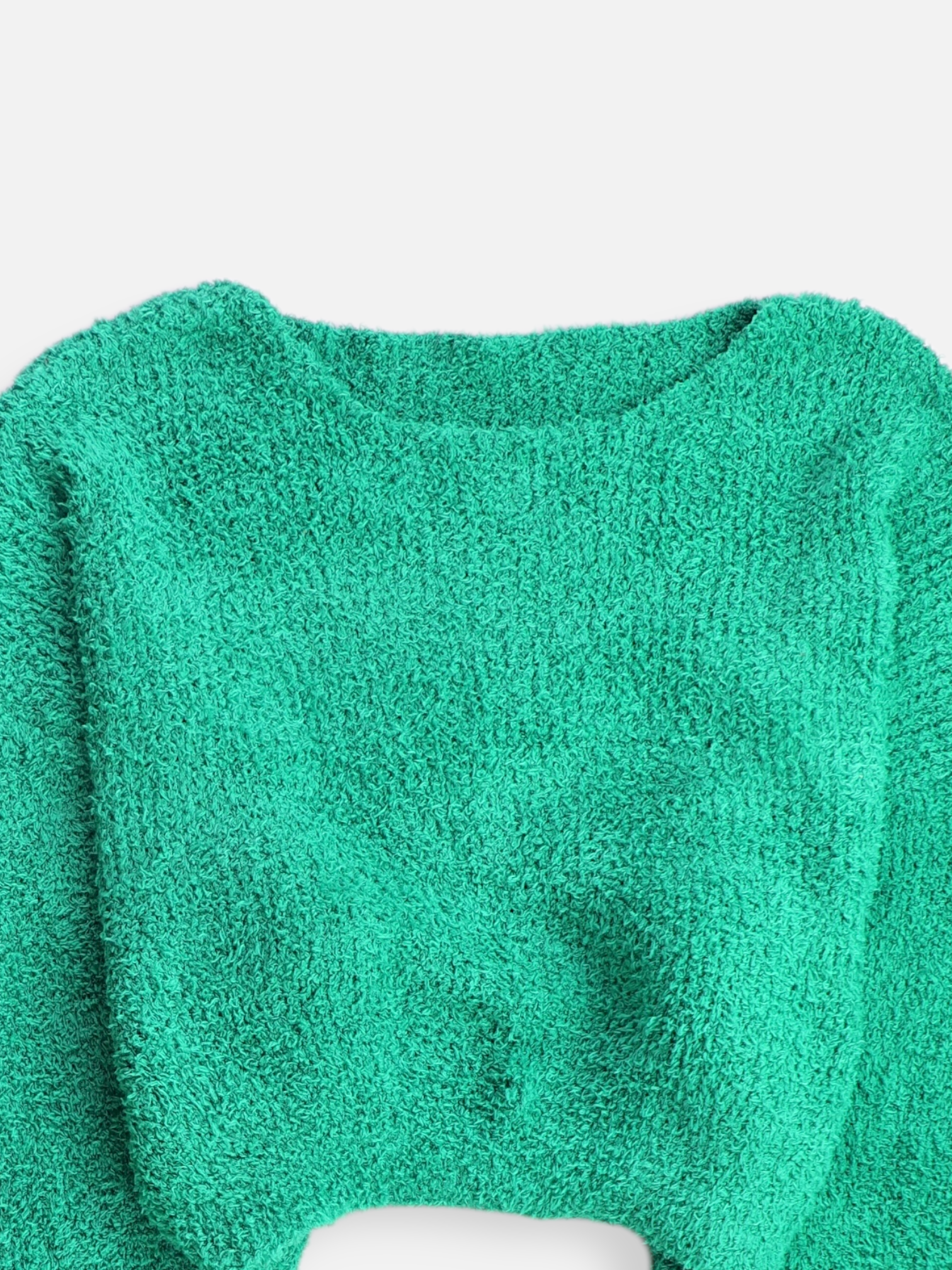 SHEIN Sueter Knit Crop Top - Mujer - Large