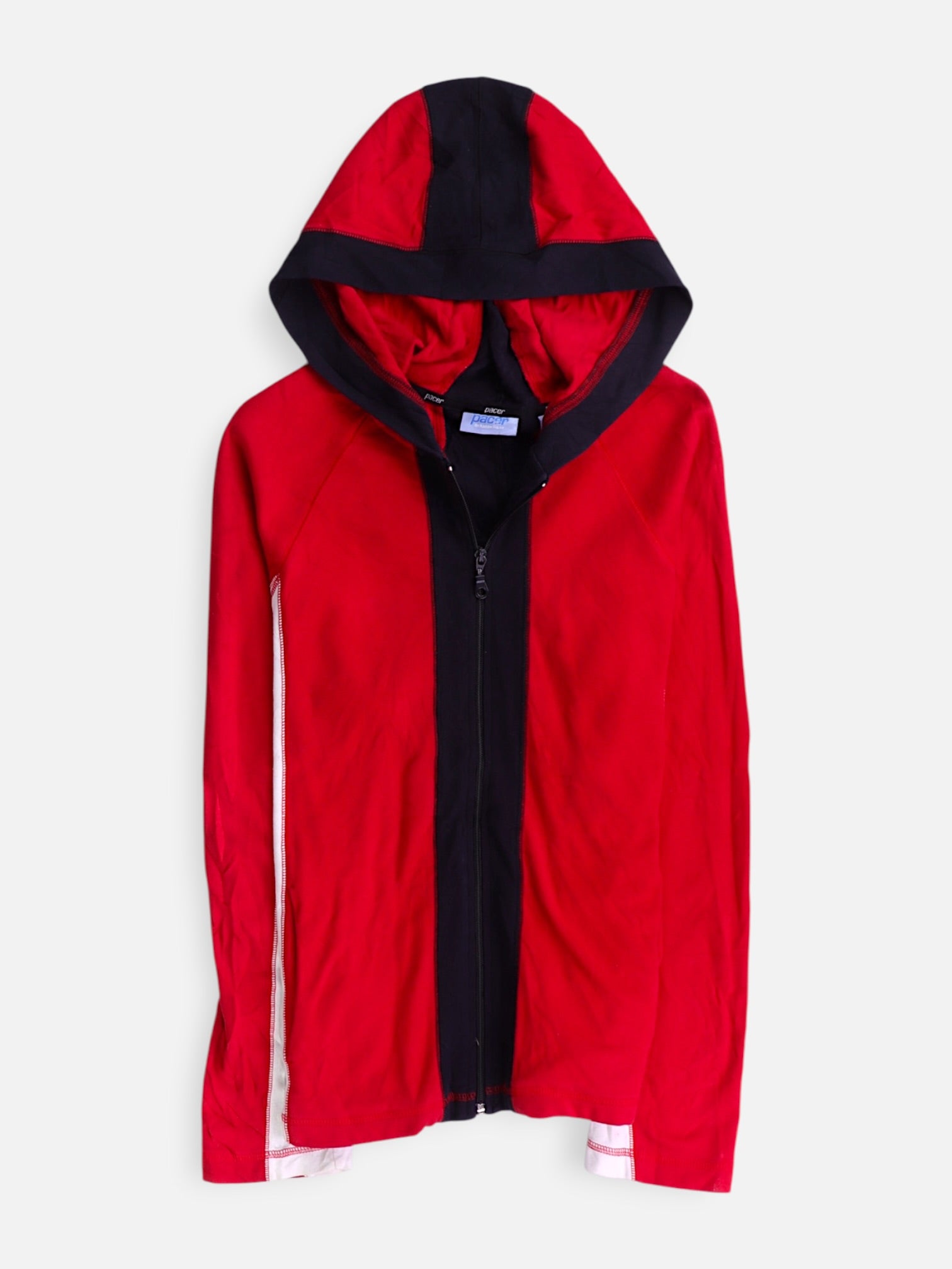 Sudadera Hoodie Color Block - Mujer - Large