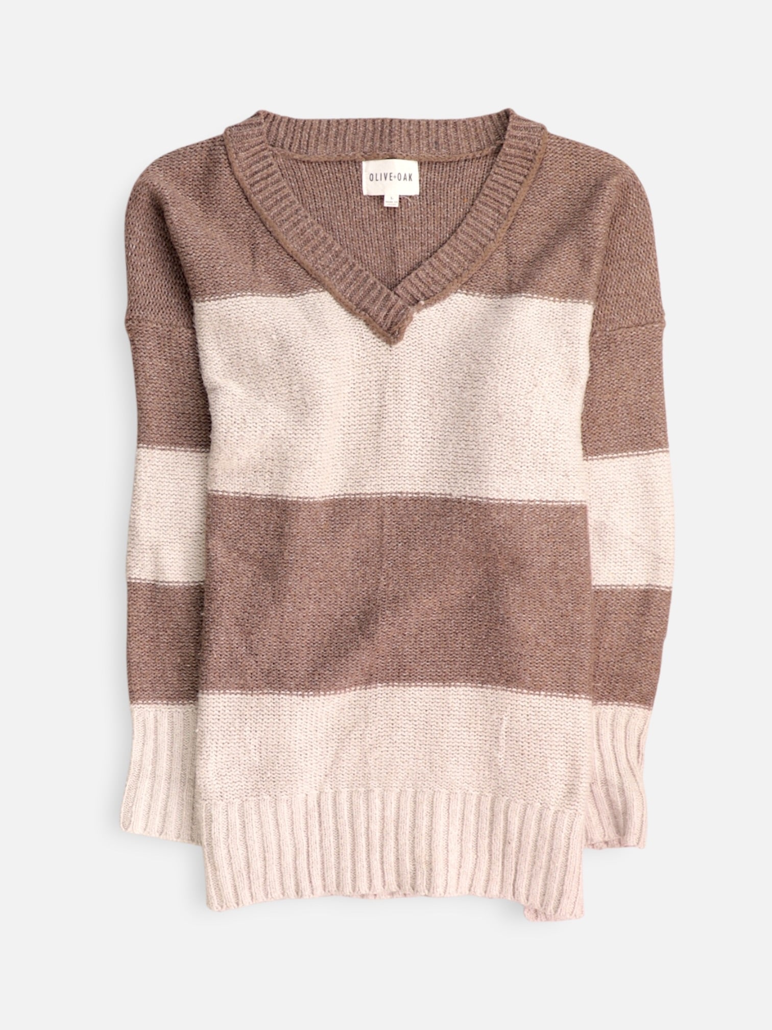 Sueter basic Color Block - Mujer - Large