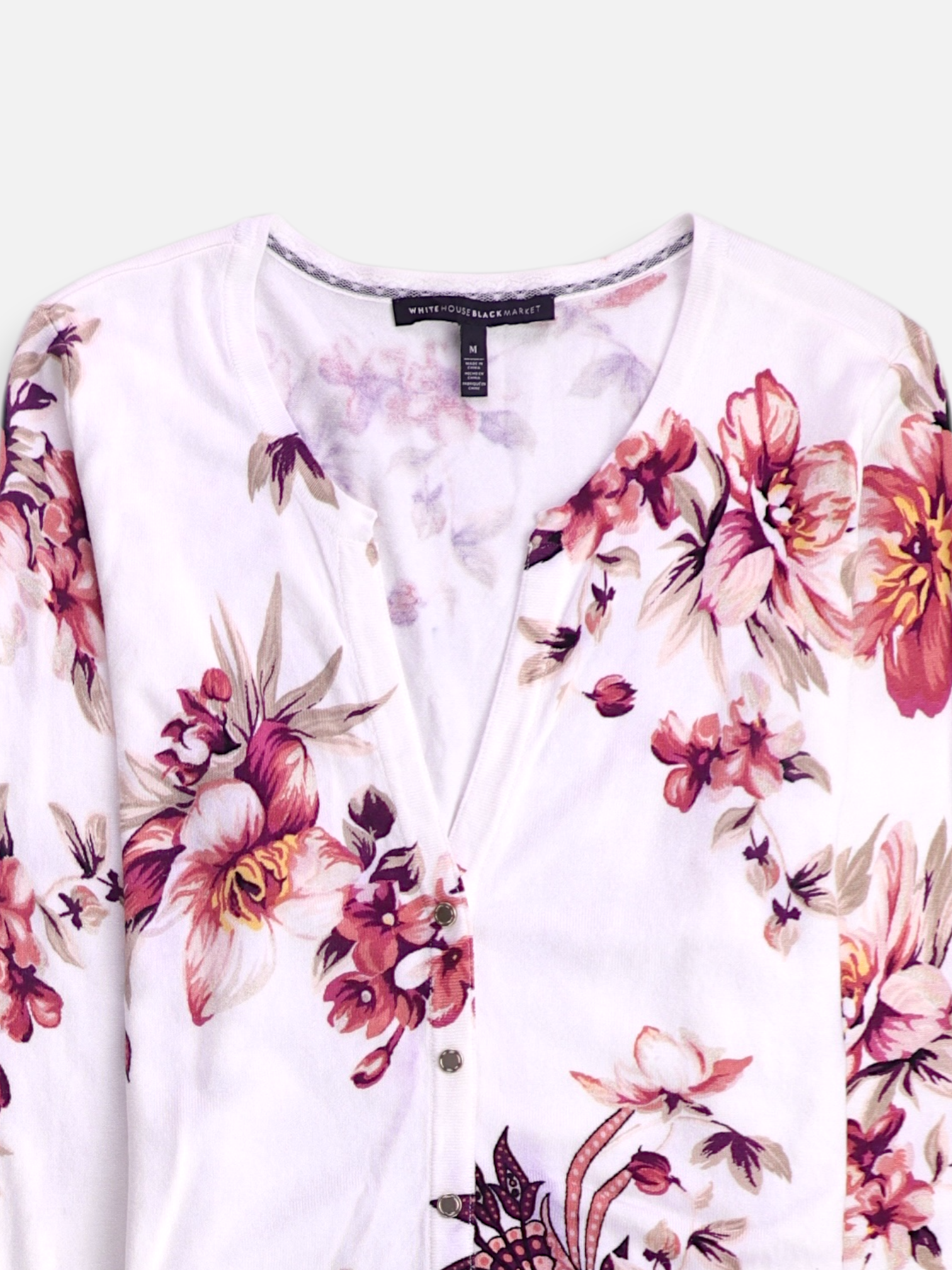 White House Black Market Sueter Cardigan Casual - Mujer - Medium