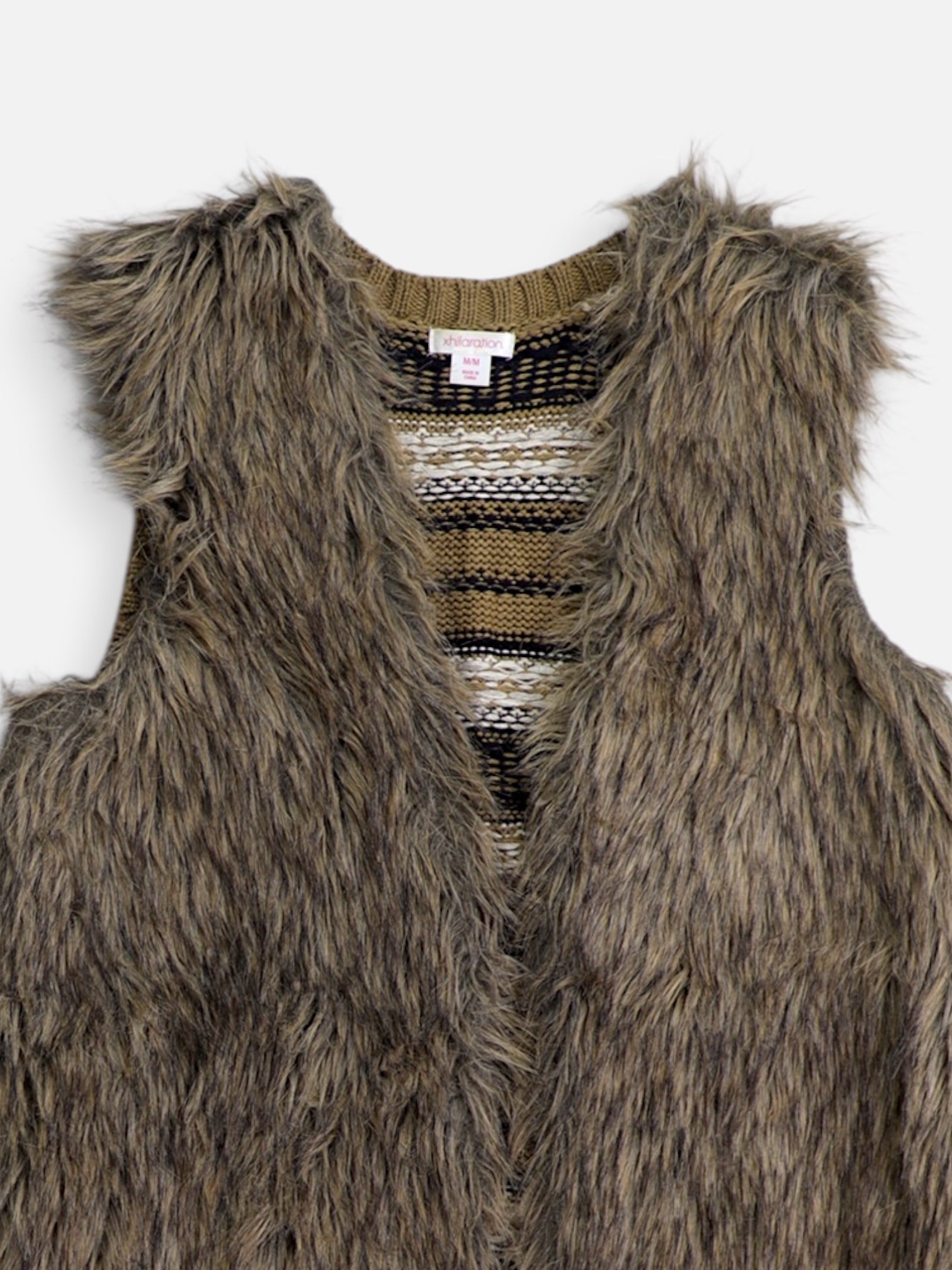 Xhilaration Chaleco Teddy - Mujer - Medium
