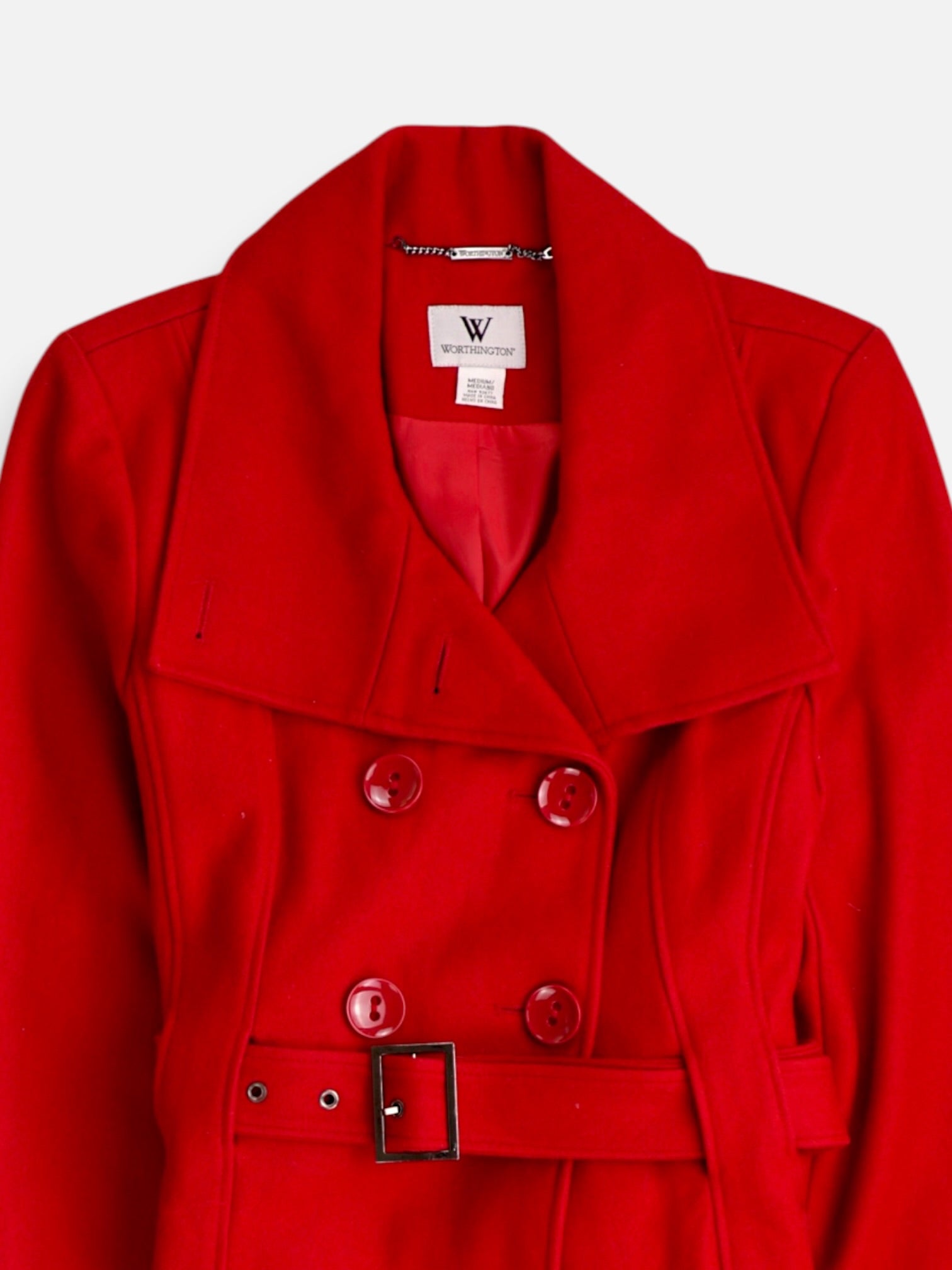 WORTHINGTON Abrigo Single breasted trench Casual - Mujer - Medium