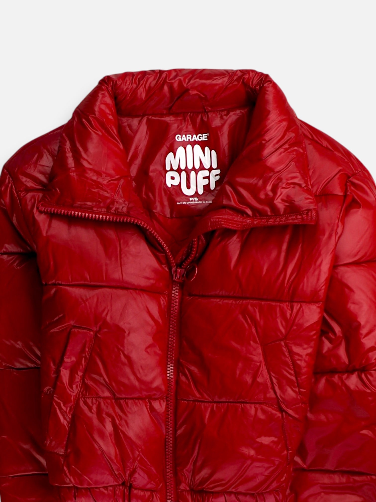 GARAGE Chaqueta Puffer Crop Top - Mujer - Small