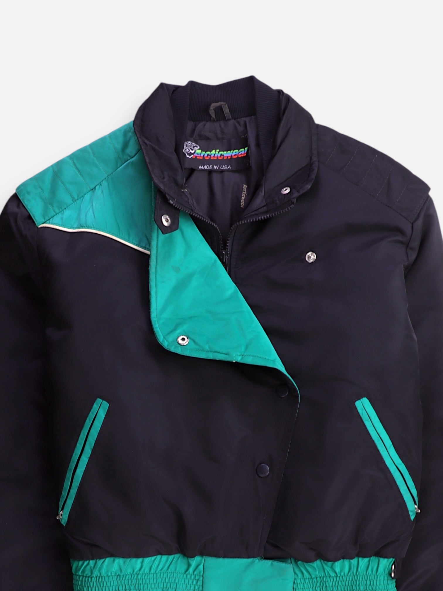 ARTICWEAR Chaqueta Impermeable Color Block - Mujer - Small