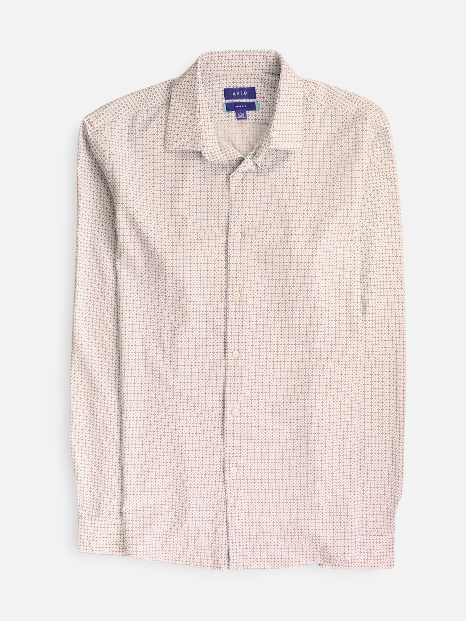 APT.9 Camisa Casual - Hombre - Large