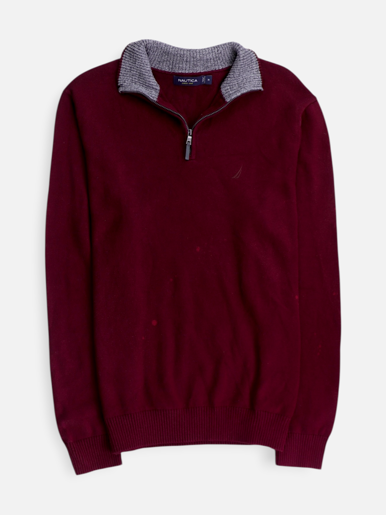 Nautica Sueter Fleece Casual - Hombre - Medium