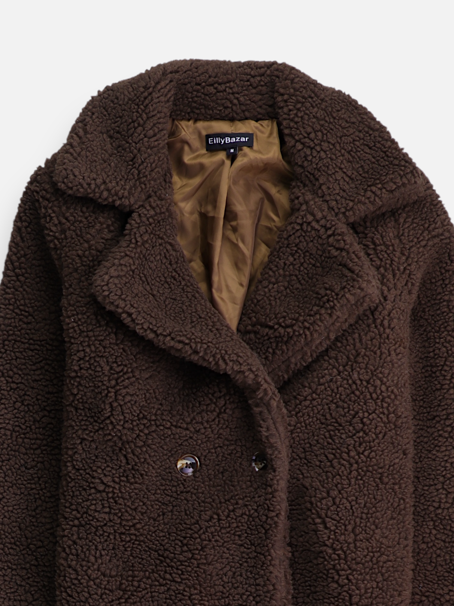 Abrigo Casual Teddy - Mujer - Medium