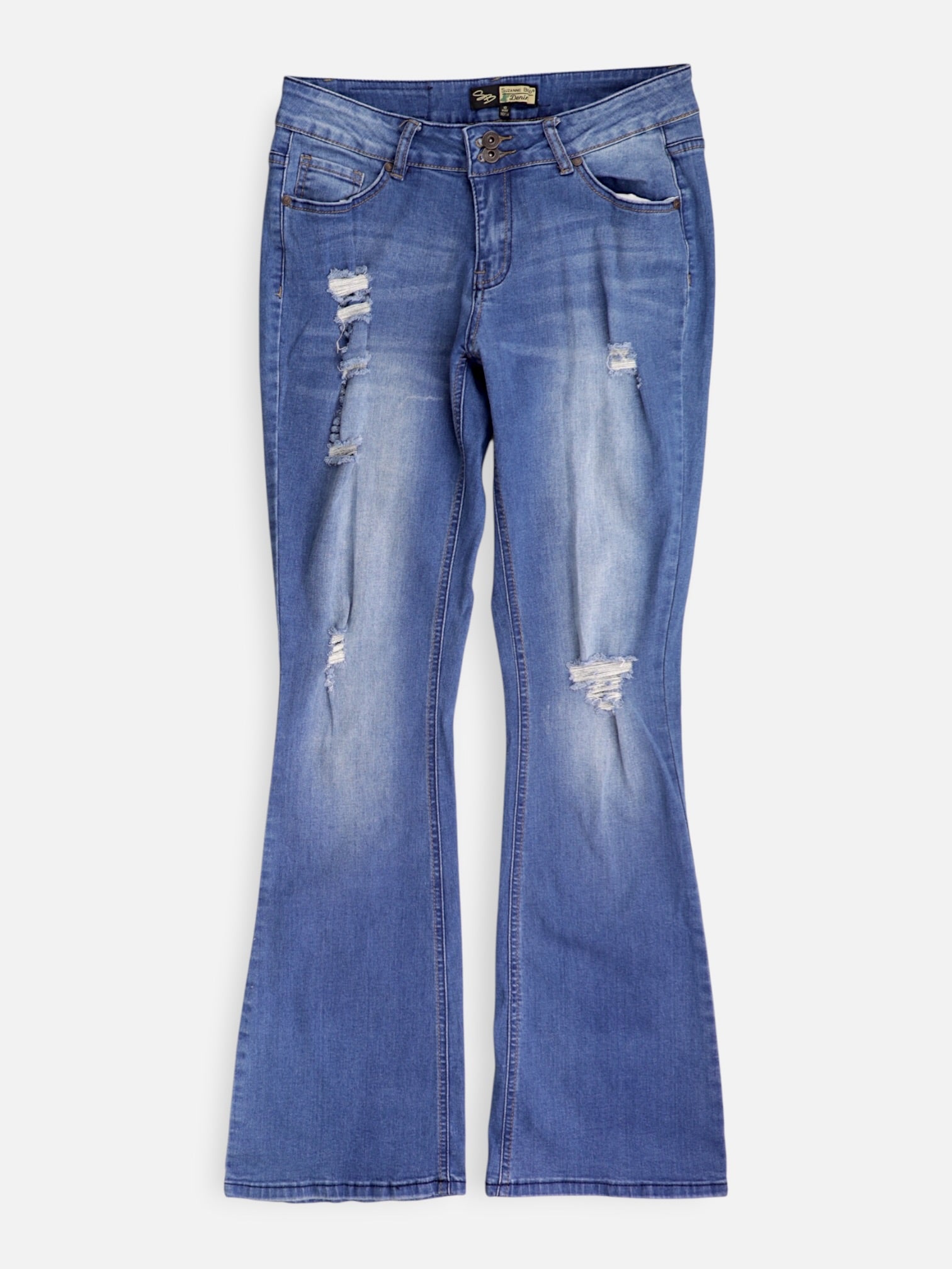 Jean Flare Fit Denim - Mujer - 10