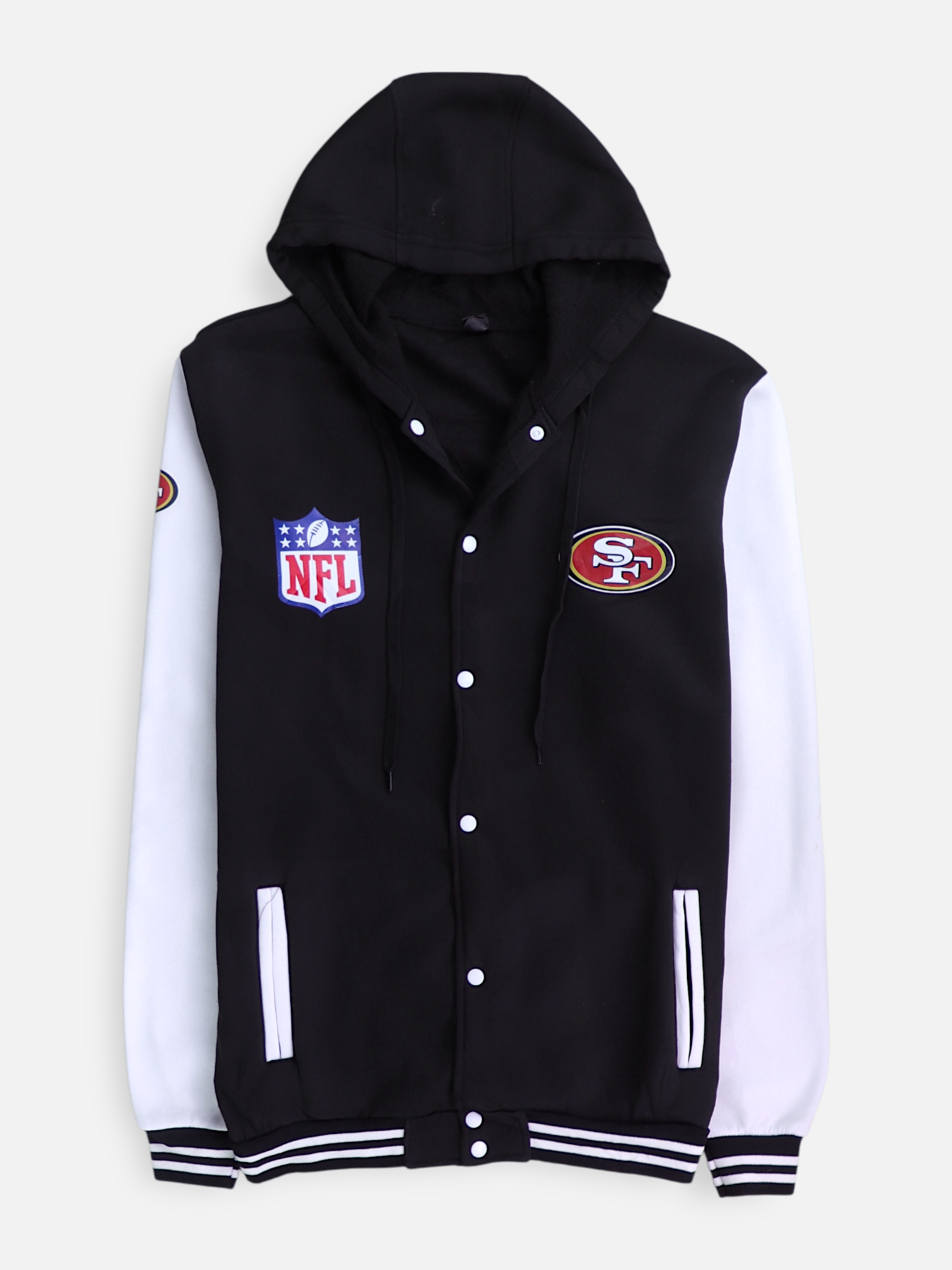 Sudadera Hoodie Color Block - Mujer - Small