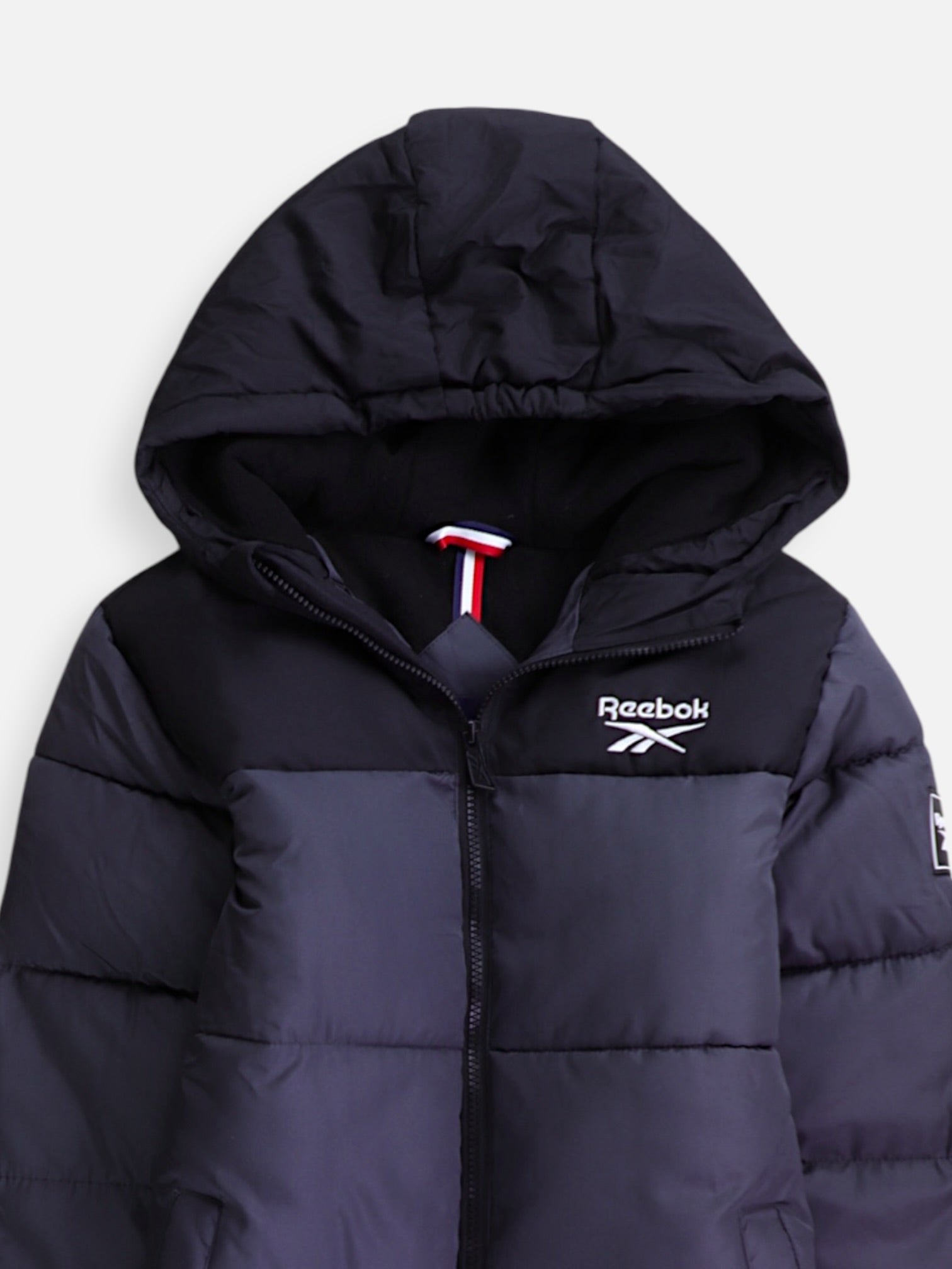 Reebok Chaqueta Puffer Color Block - Niño - Medium - 10-12Y (Años)