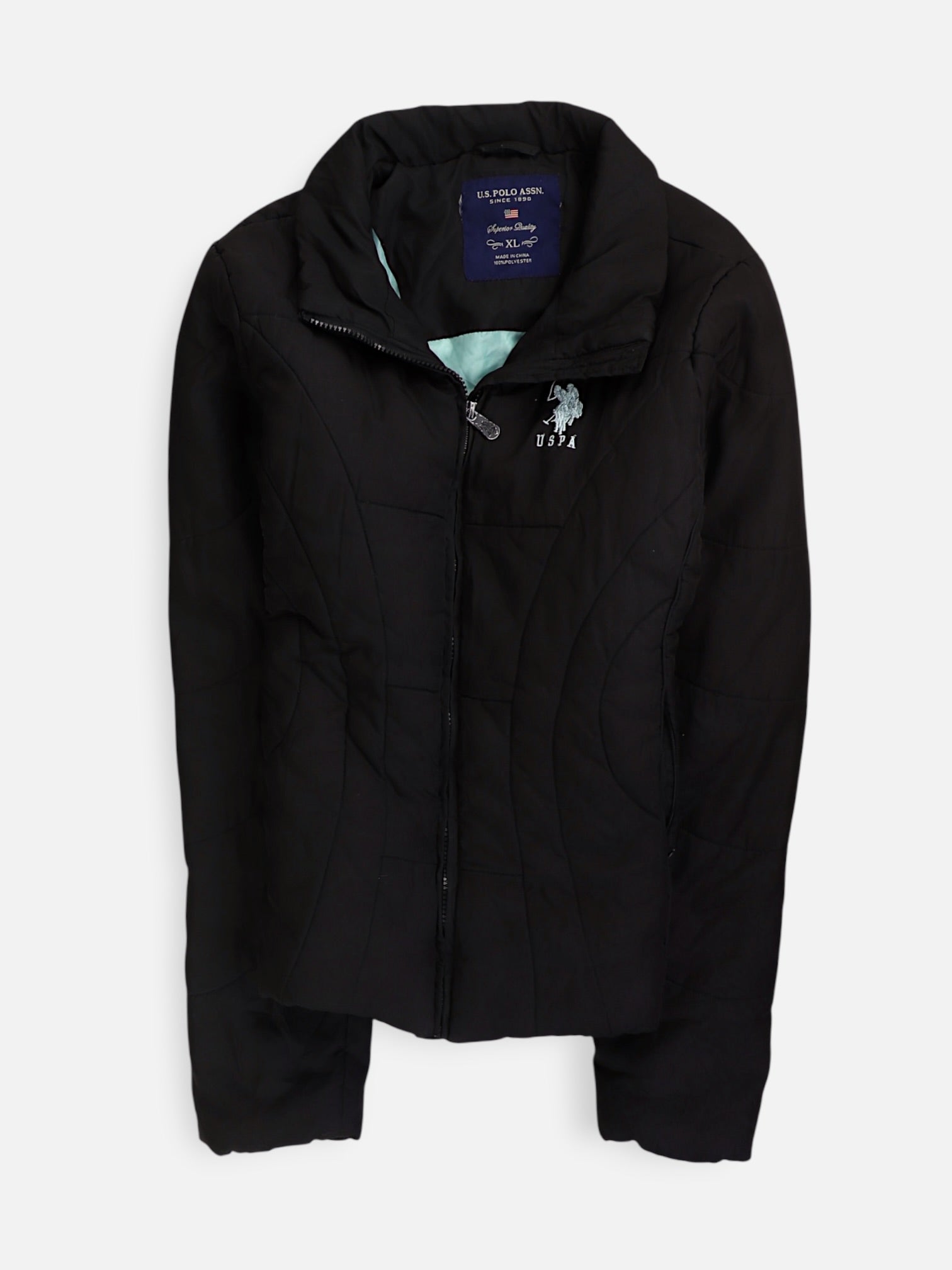 US Polo ASSN Chaqueta Puffer Impermeable - Mujer - XL