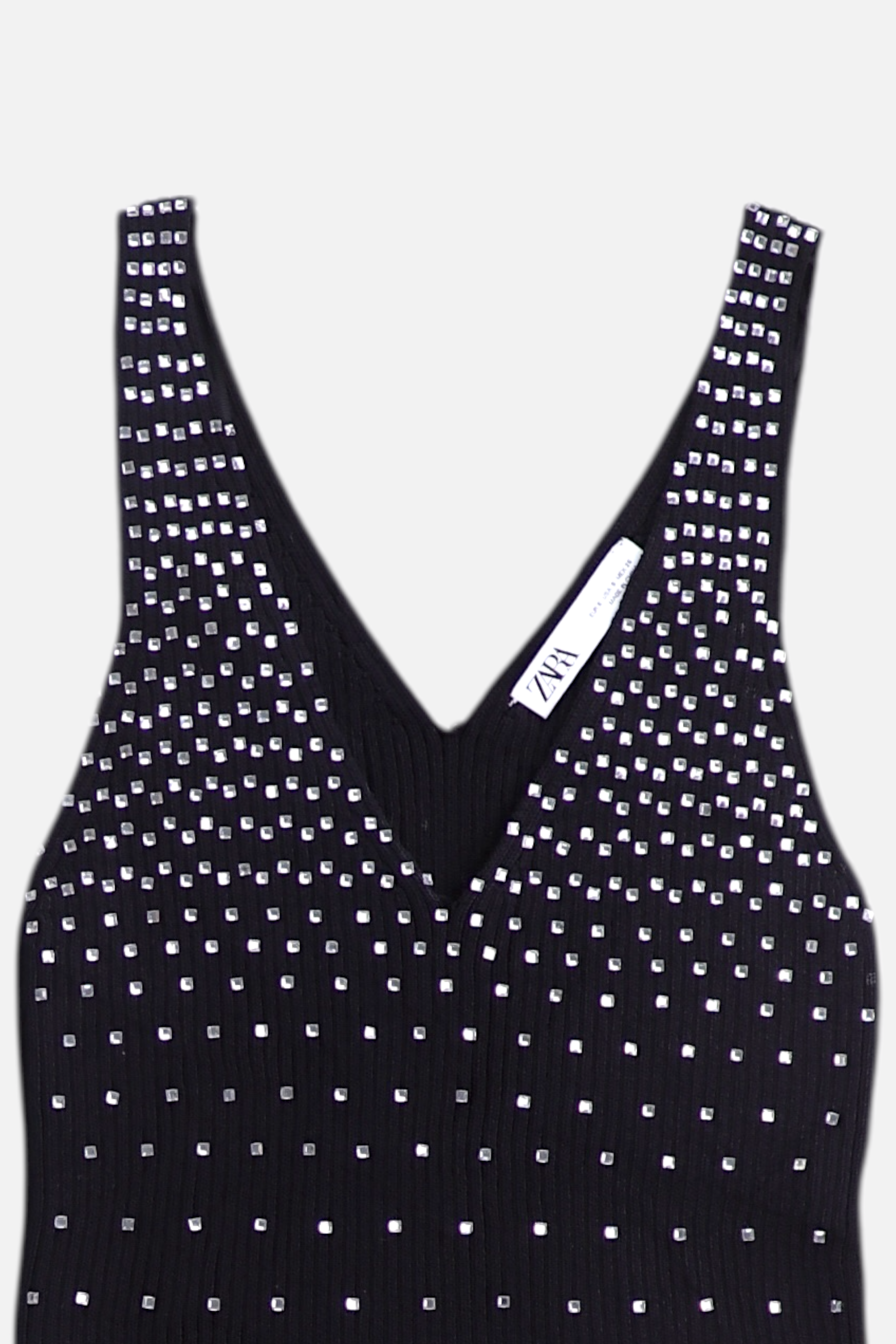 ZARA Blusa Crop Top - Mujer - Small