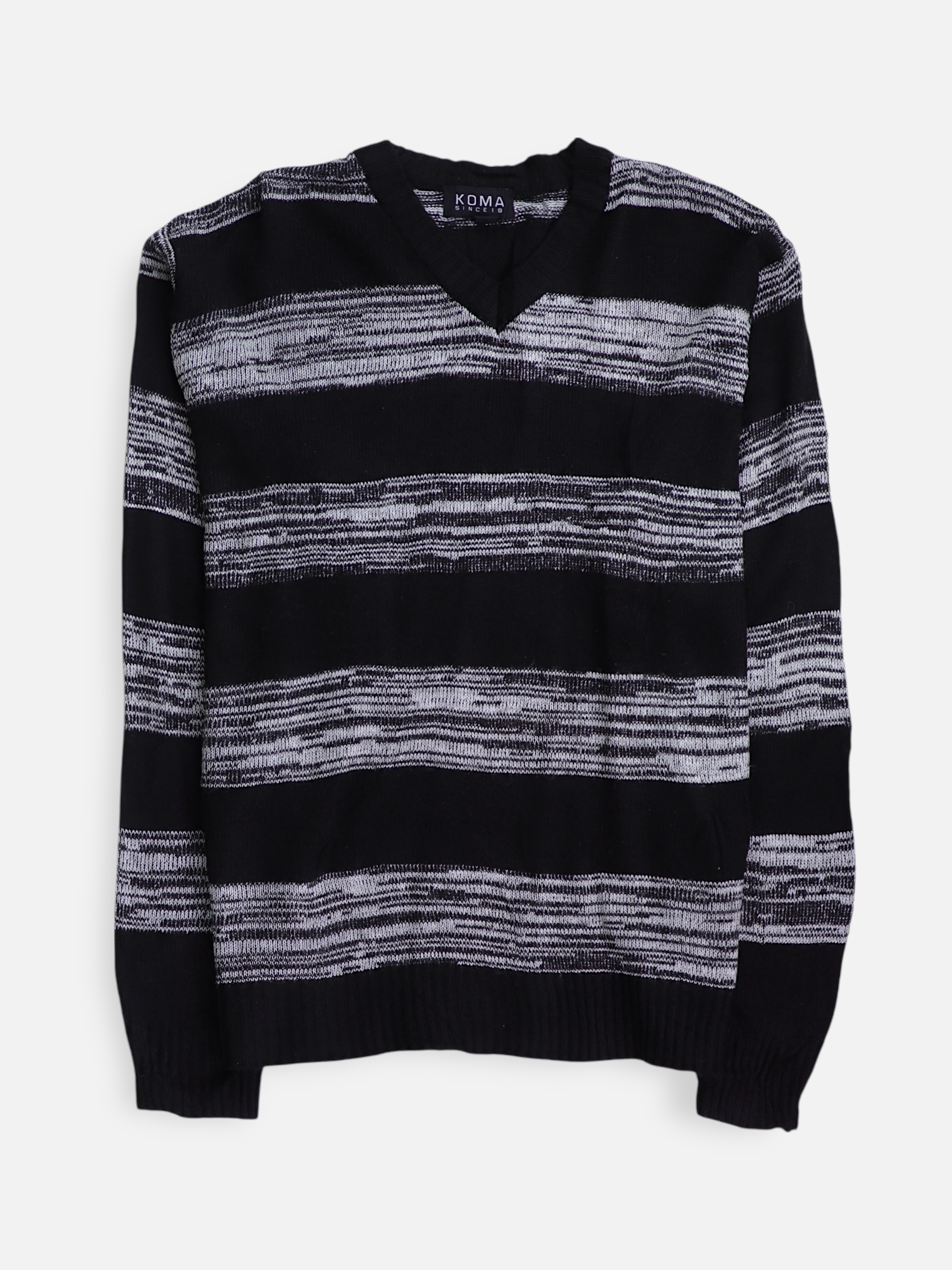 Sueter Knit Color Block - Hombre - XL