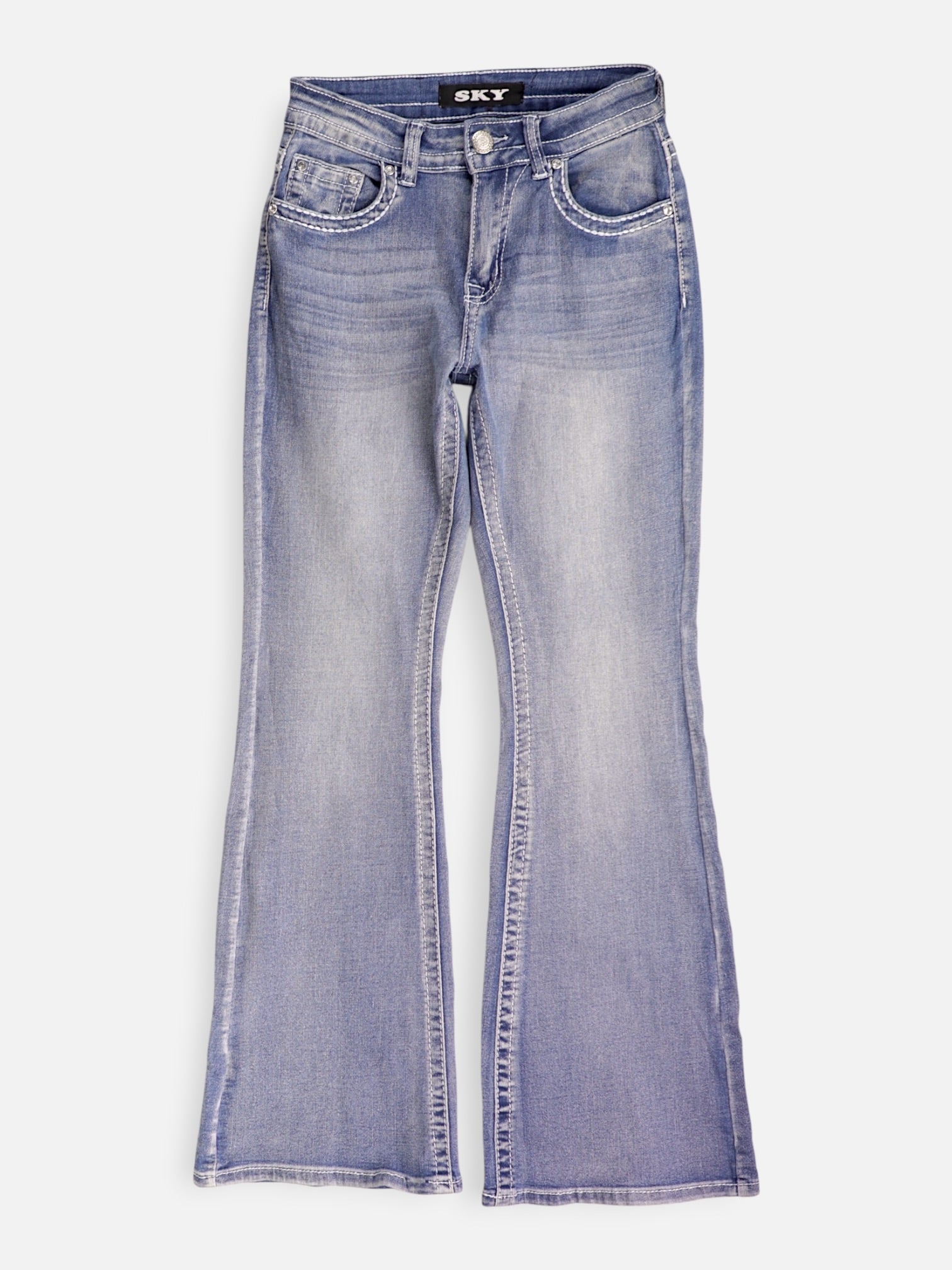 Jean Regular Fit Denim - Mujer - 3/4