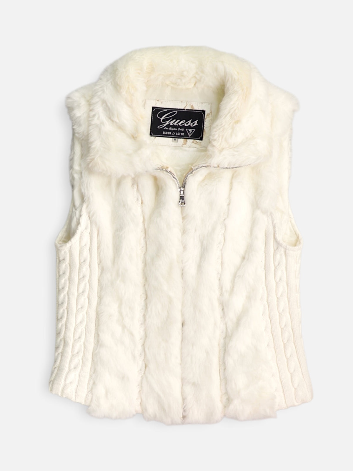 Guess Chaleco Teddy - Mujer - Medium