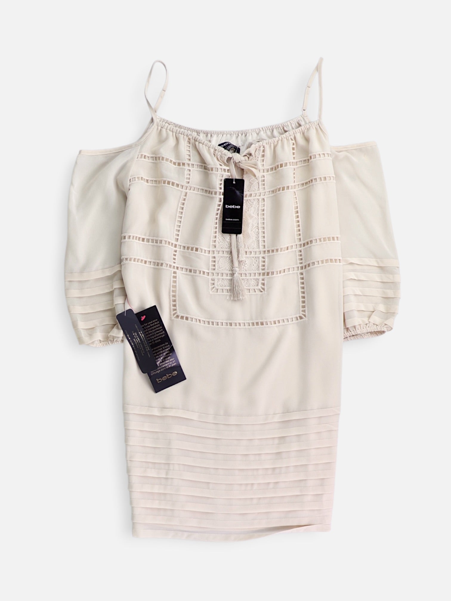 BEBE Blusa Casual - Mujer - 2XS