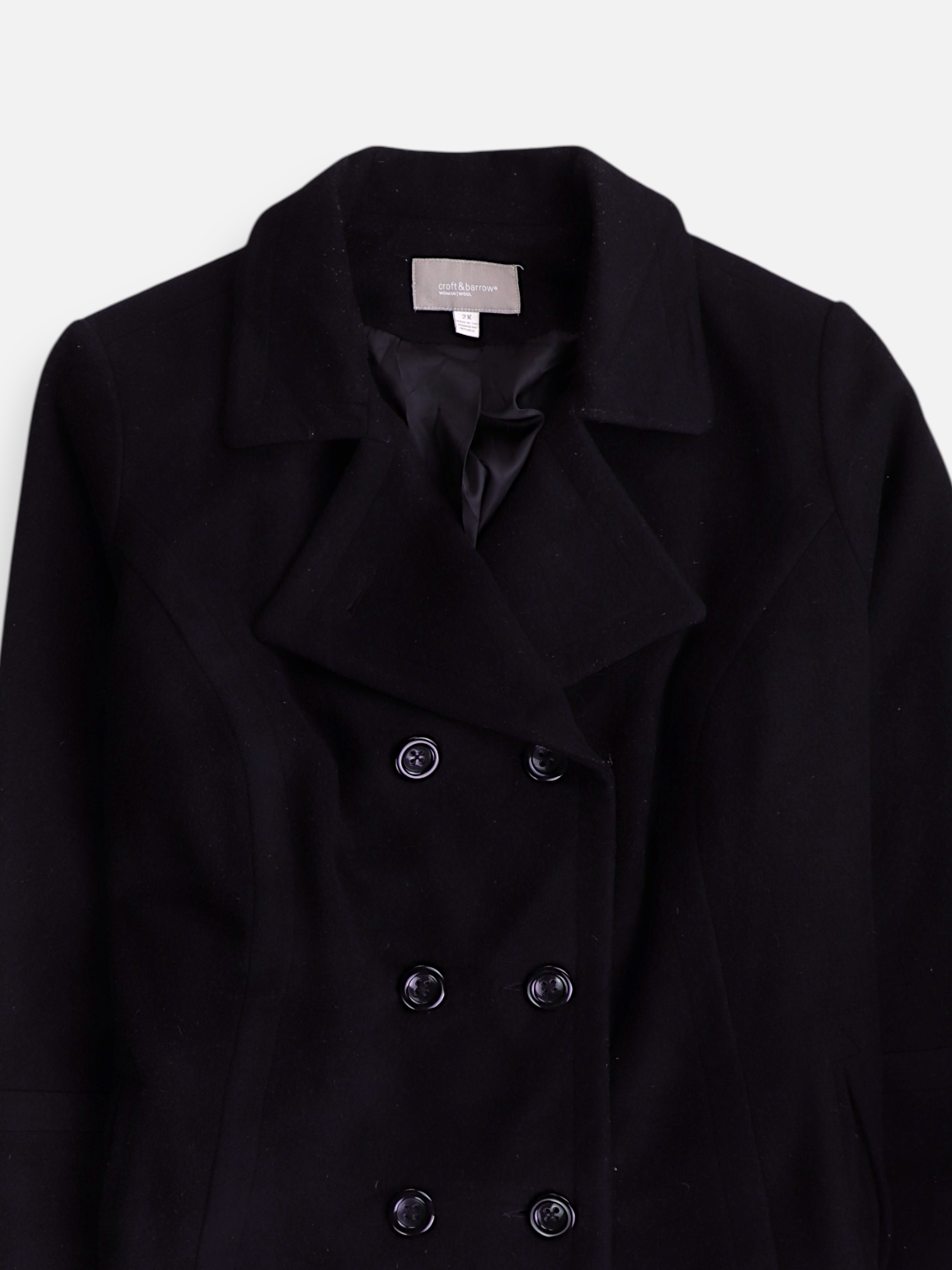 Croft & Barrow Chaqueta Casual Basic - Mujer - 2XL