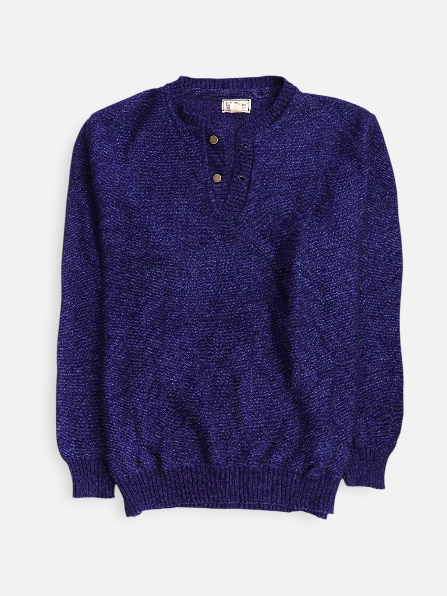 LL BEAN Sueter Fleece Casual - Hombre - Large