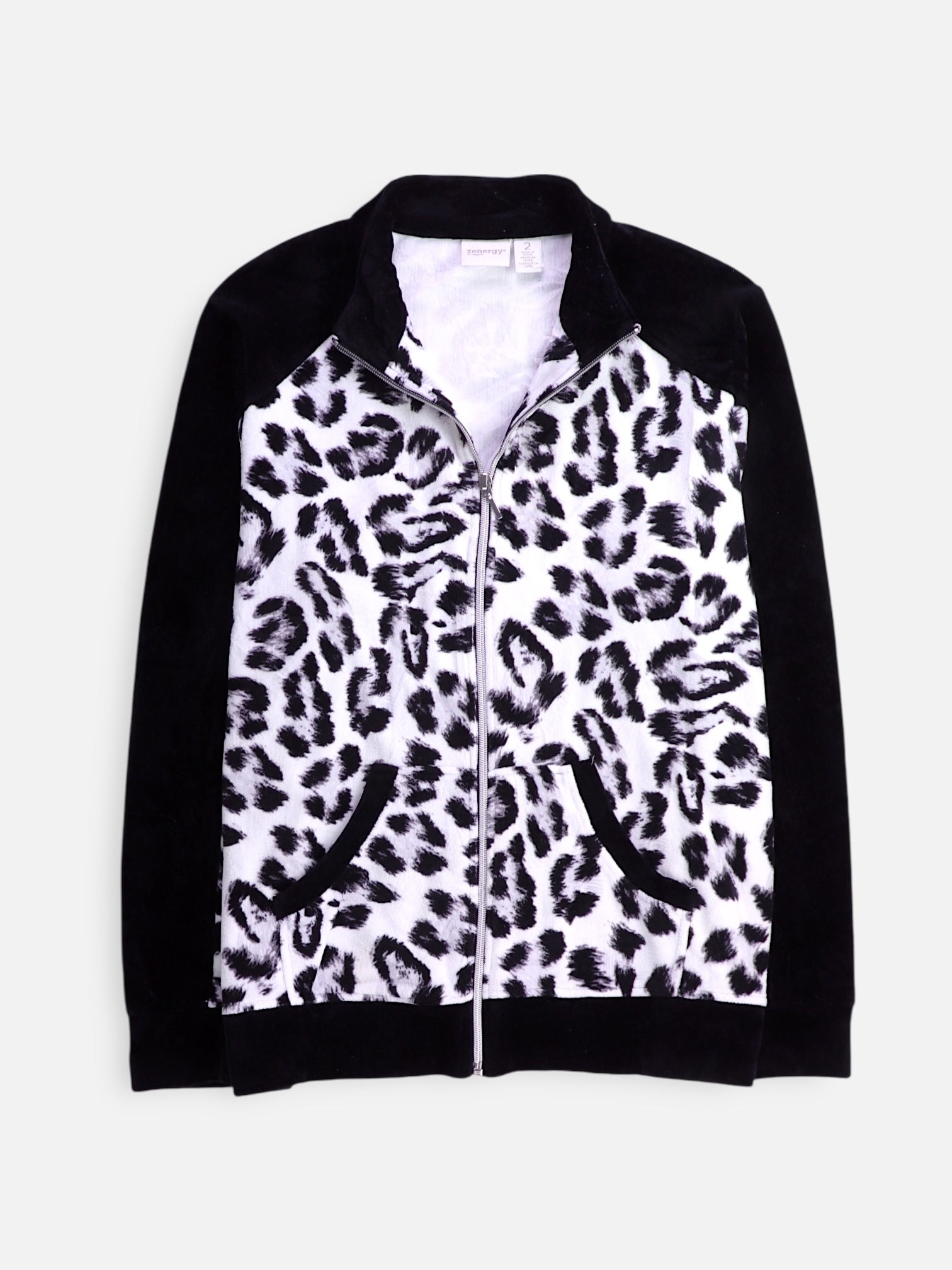 Sudadera Fleece Color Block - Mujer - 2