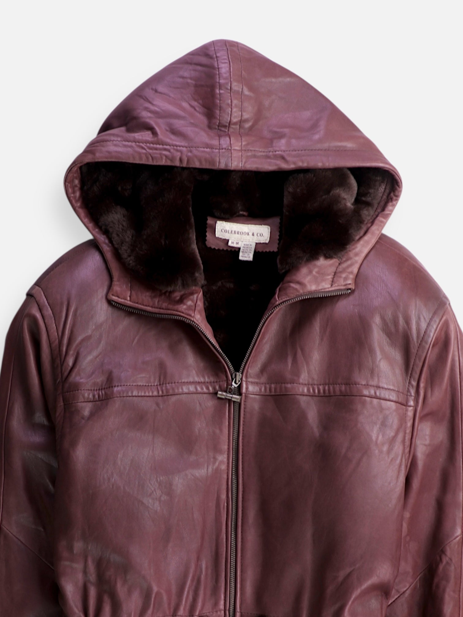 Chaqueta Cazadora Cuero - Hombre - Medium