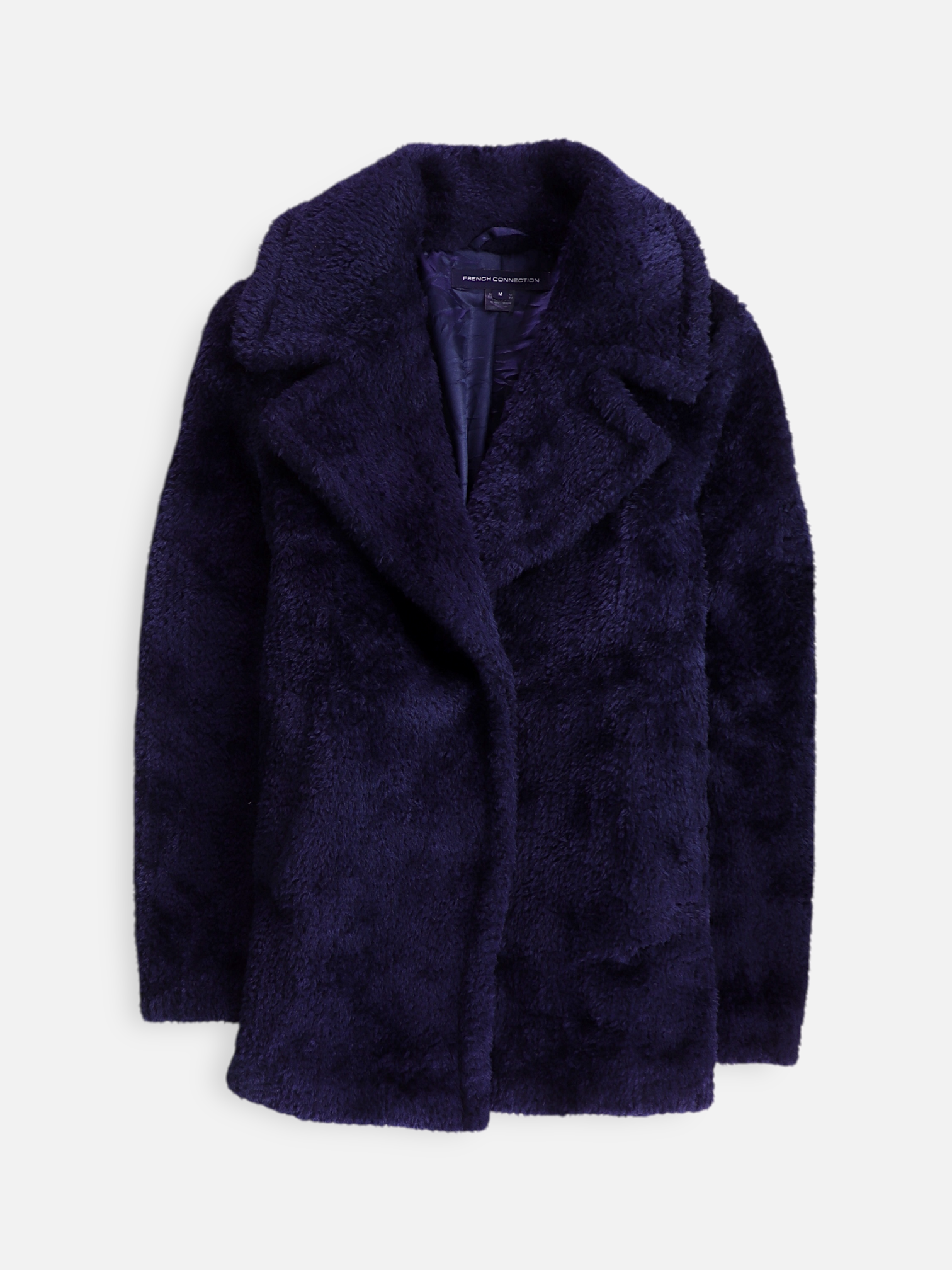 French Connection Chaqueta Casual Teddy - Mujer - Medium