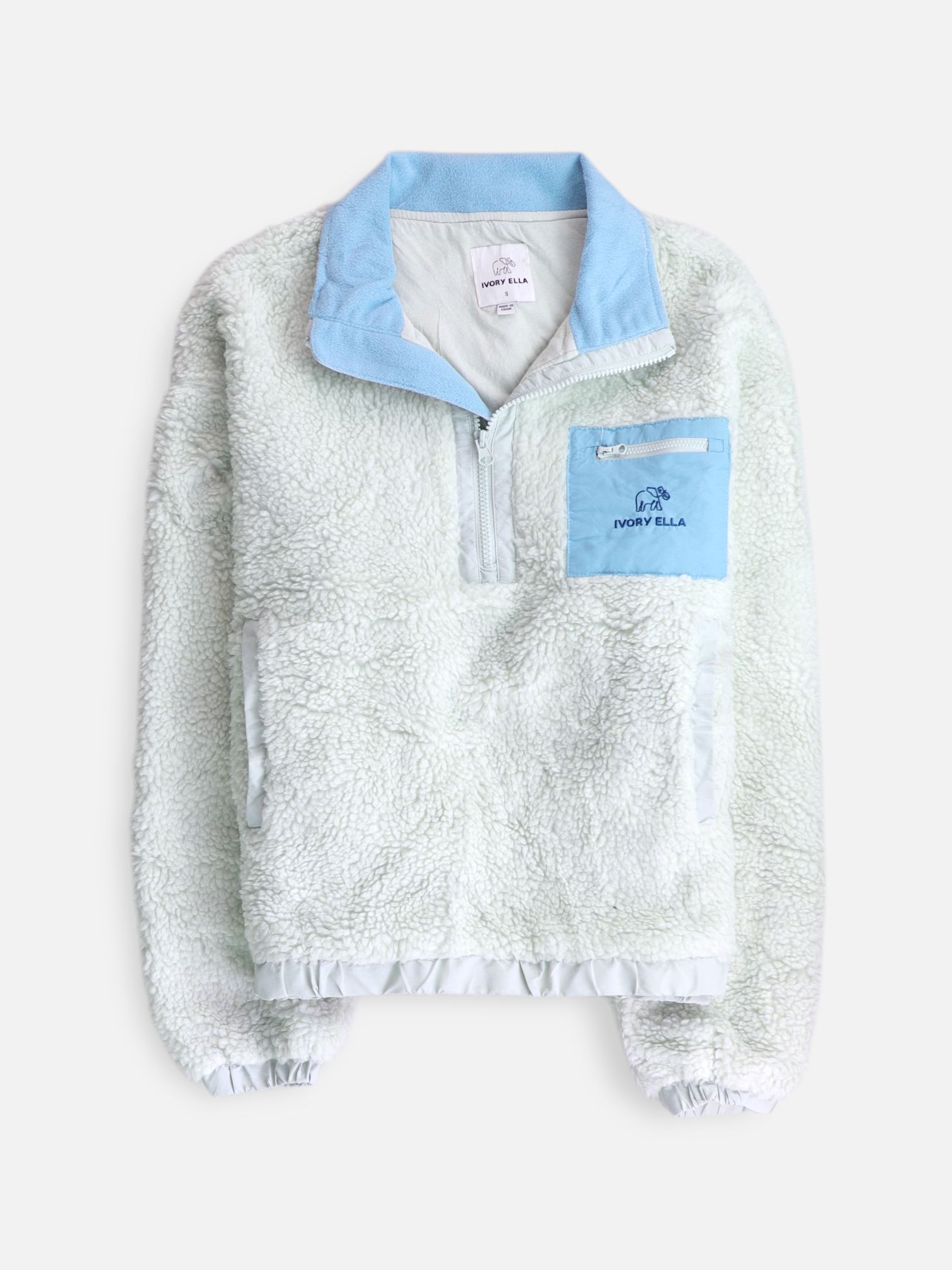 Sueter Fleece Casual - Mujer - Small