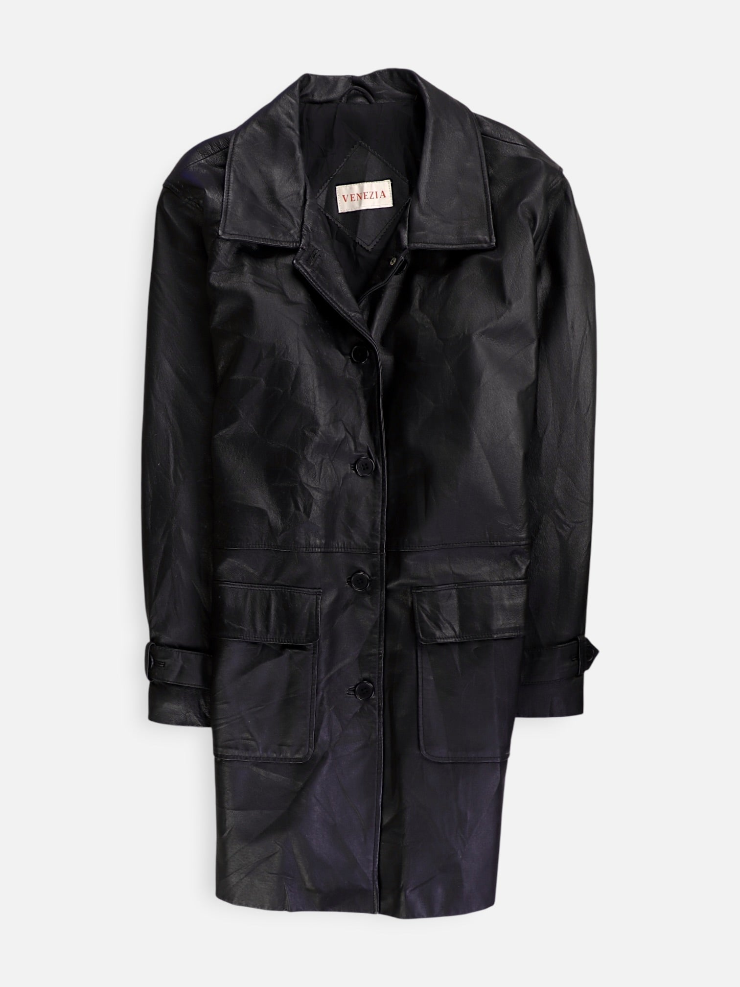 Chaqueta Cuero Basic - Mujer - XL