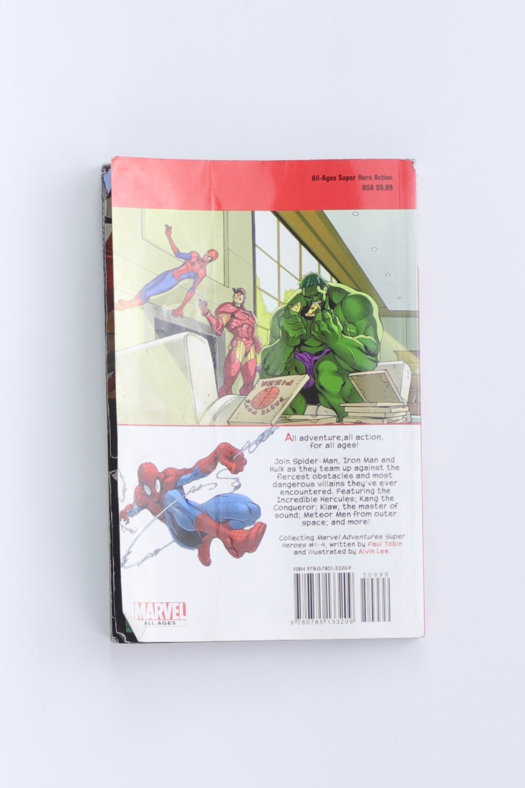 Libro ADVERTURES SPIDERMAN-MAN, HULK & IRON MAN by MARVEL