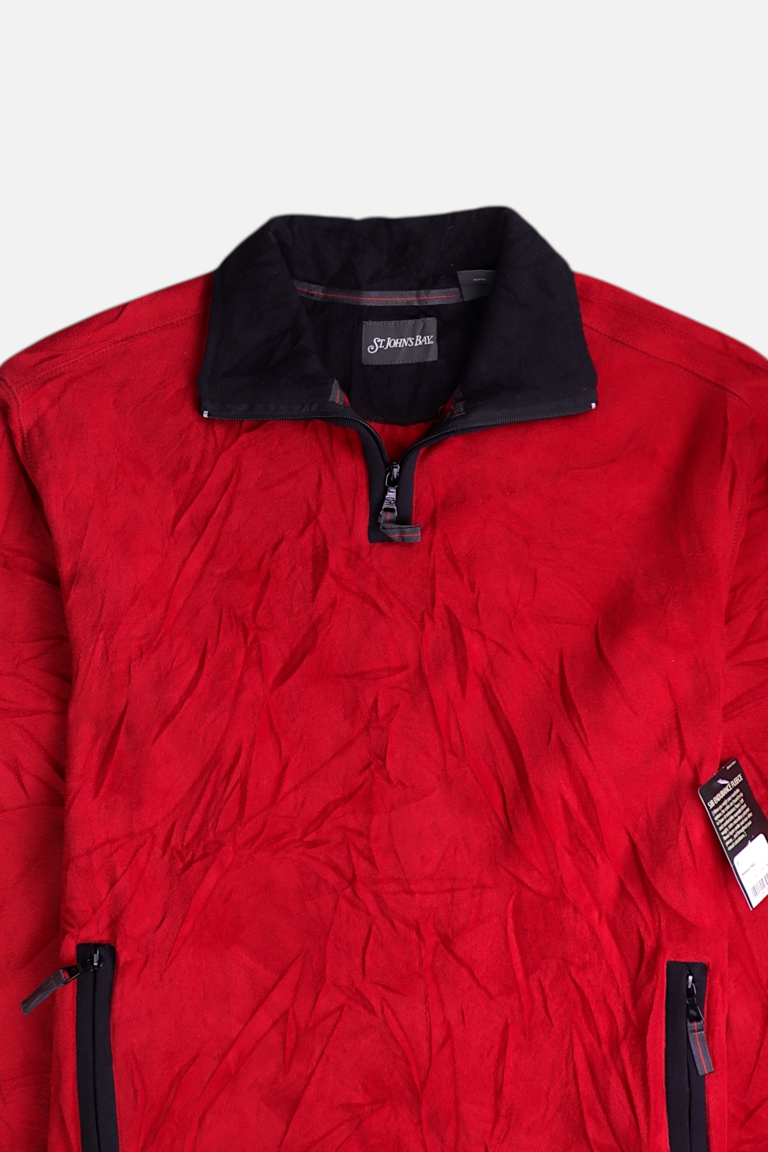 ST JOHNS BAY Sueter Fleece Casual - Hombre - Small