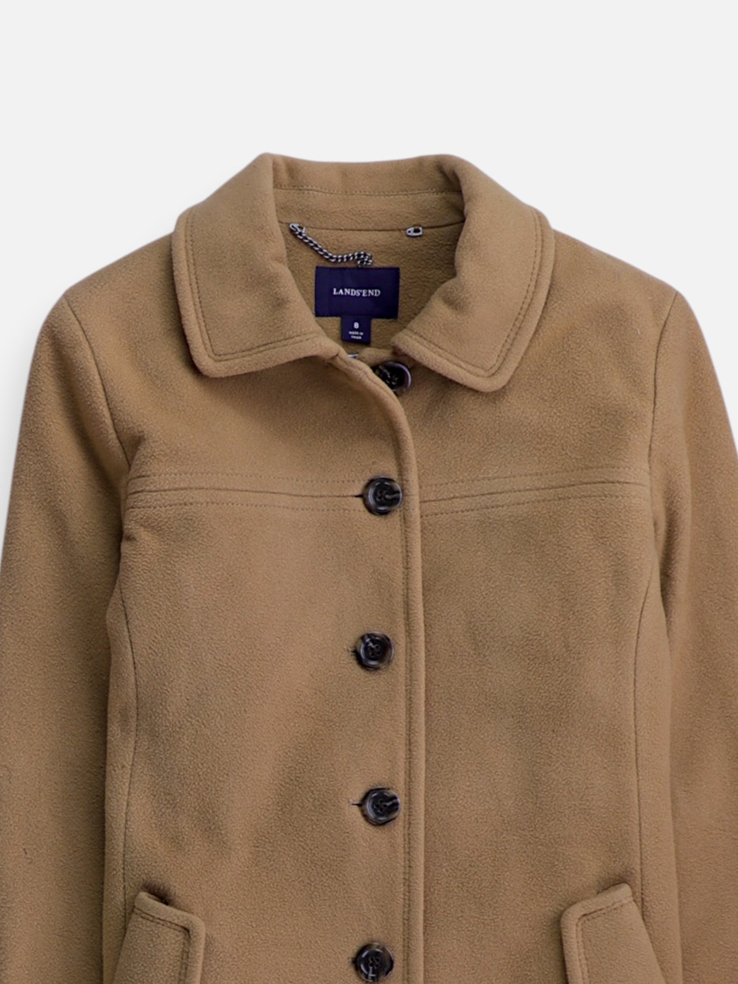 LANDS END Abrigo Single breasted trench Casual - Mujer - 8