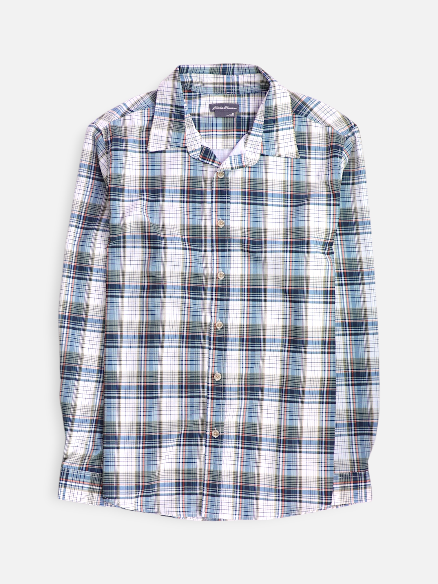 Eddie Bauer Camisa Casual - Hombre - Medium