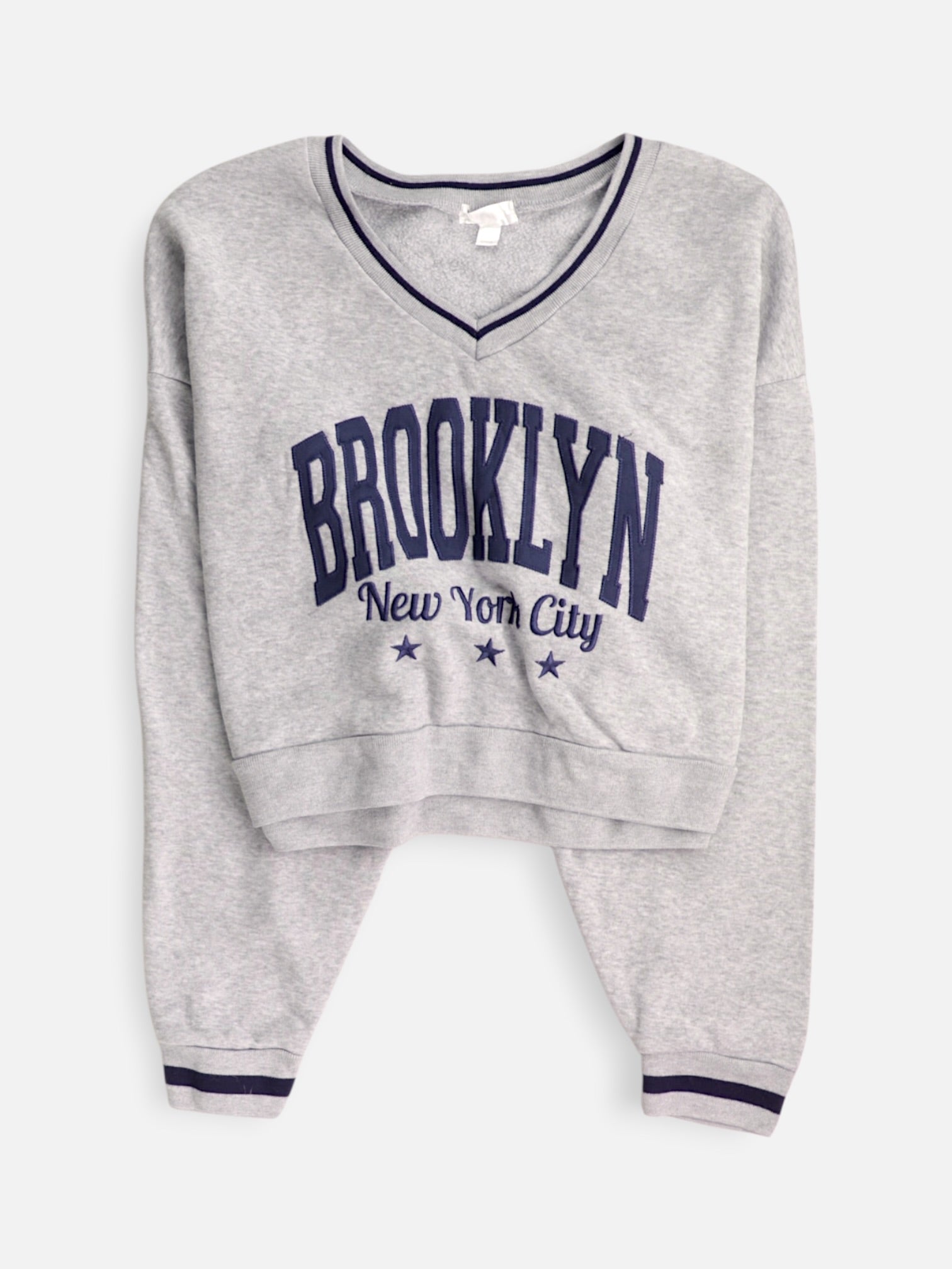 Sudadera Sweatshirt Crop Top - Mujer - Large