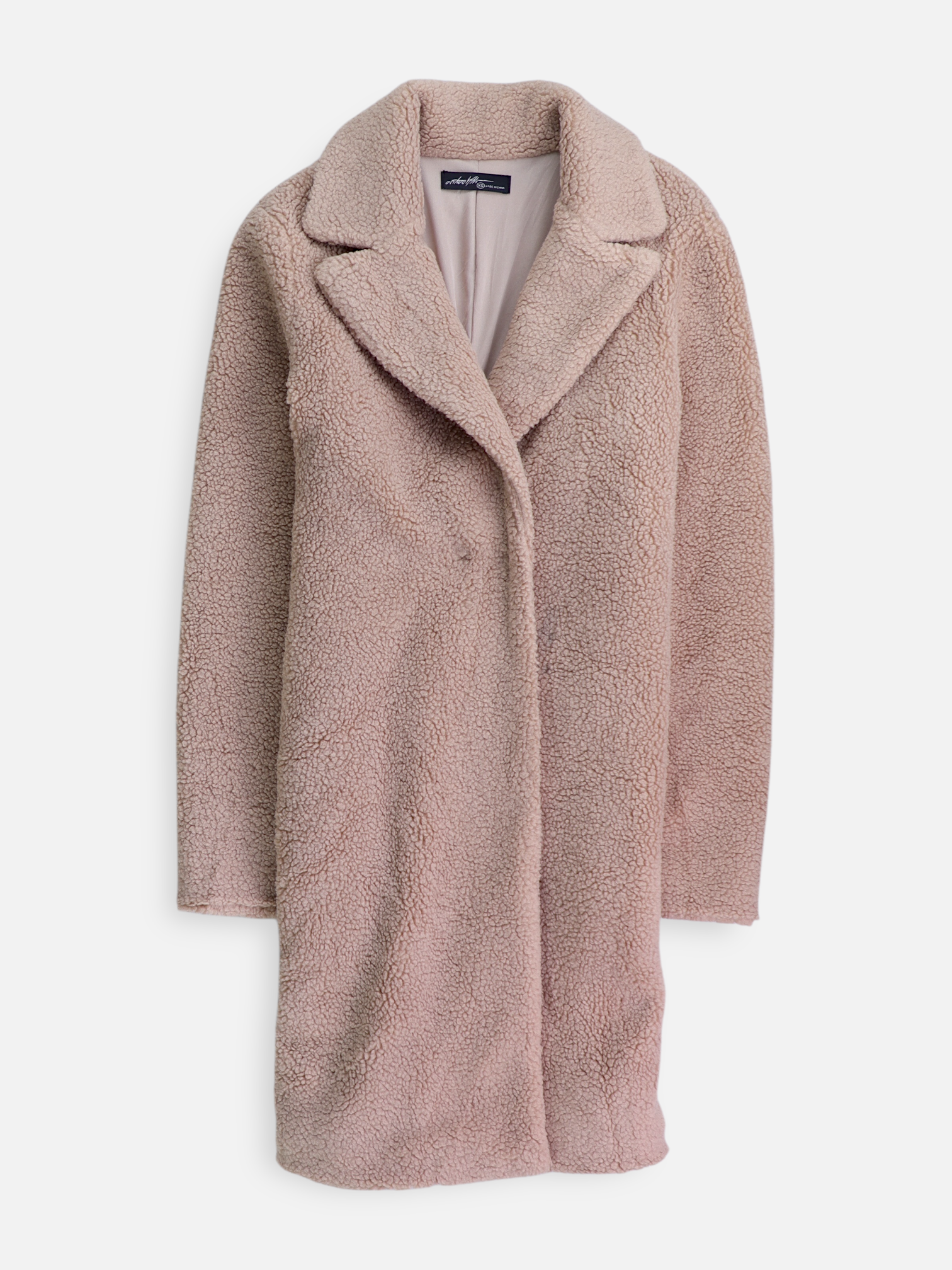 Abrigo Casual Teddy - Mujer - XS