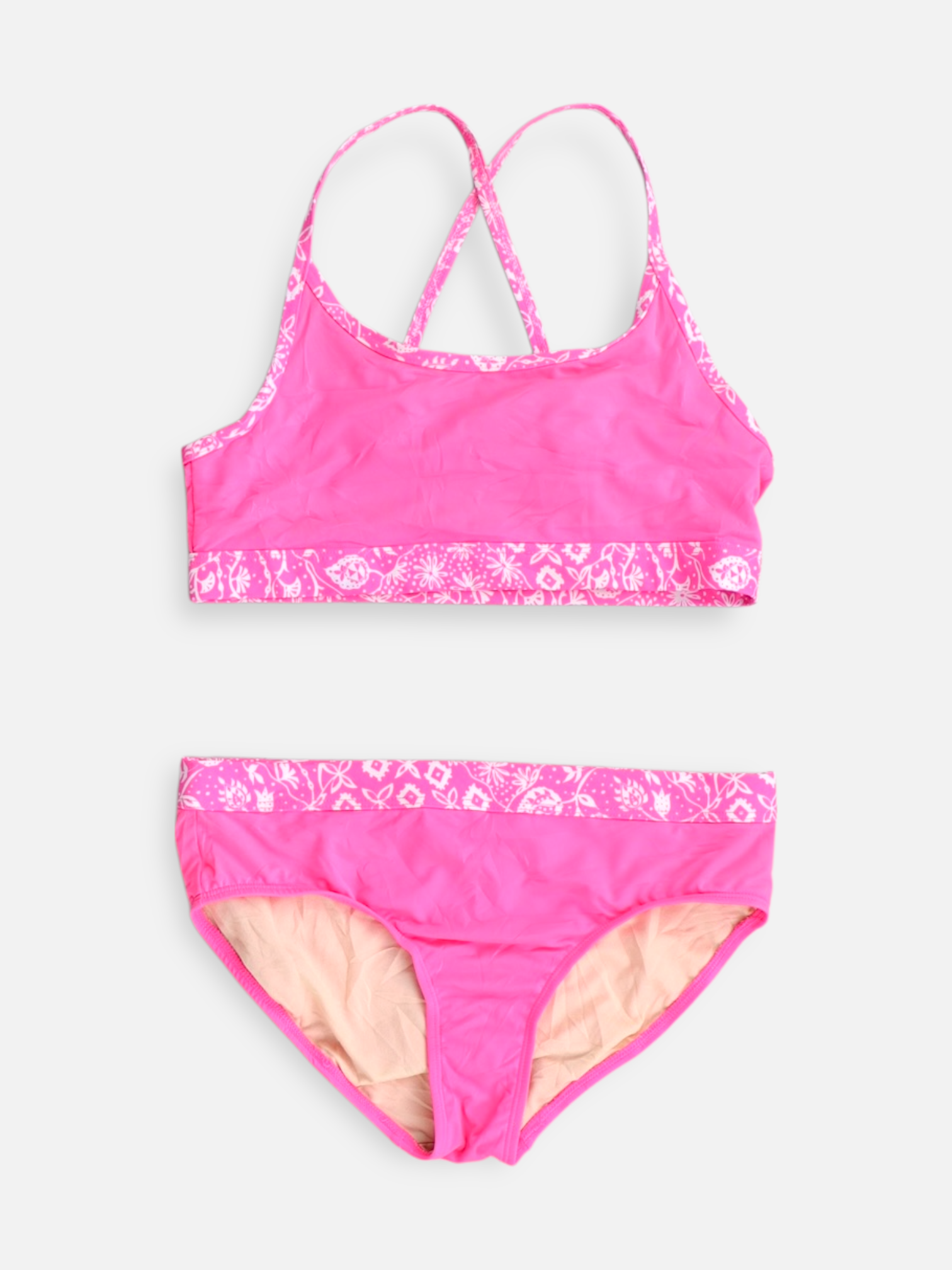 LANDS END Traje de Verano Dos piezas - Niña - Large - 10-12Y (Años)