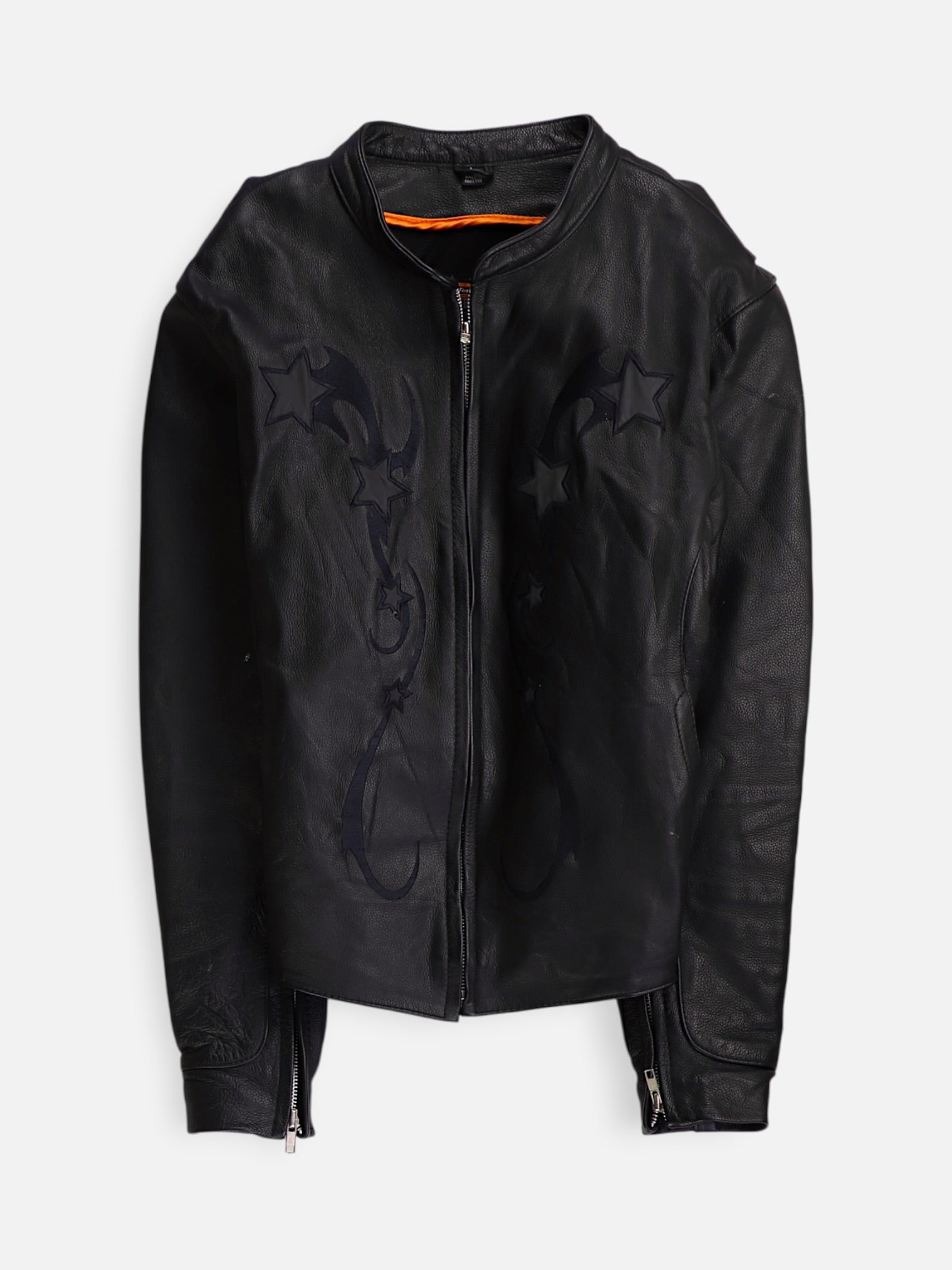 Chaqueta Motera Cuero - Mujer - Large