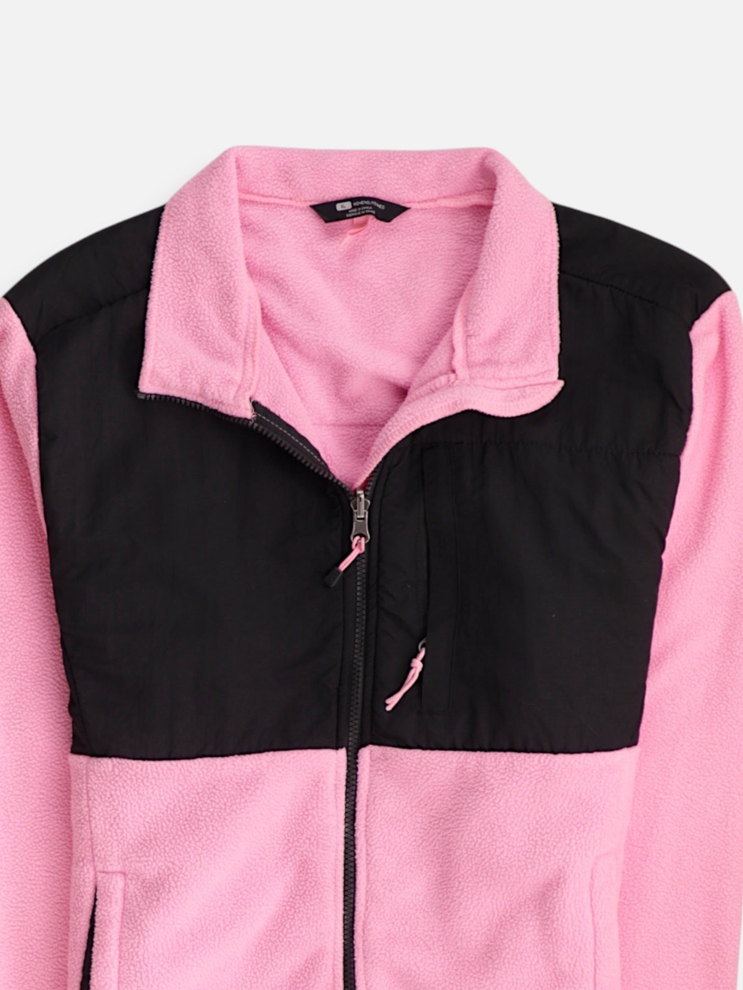 Sueter Fleece Color Block - Mujer - XL