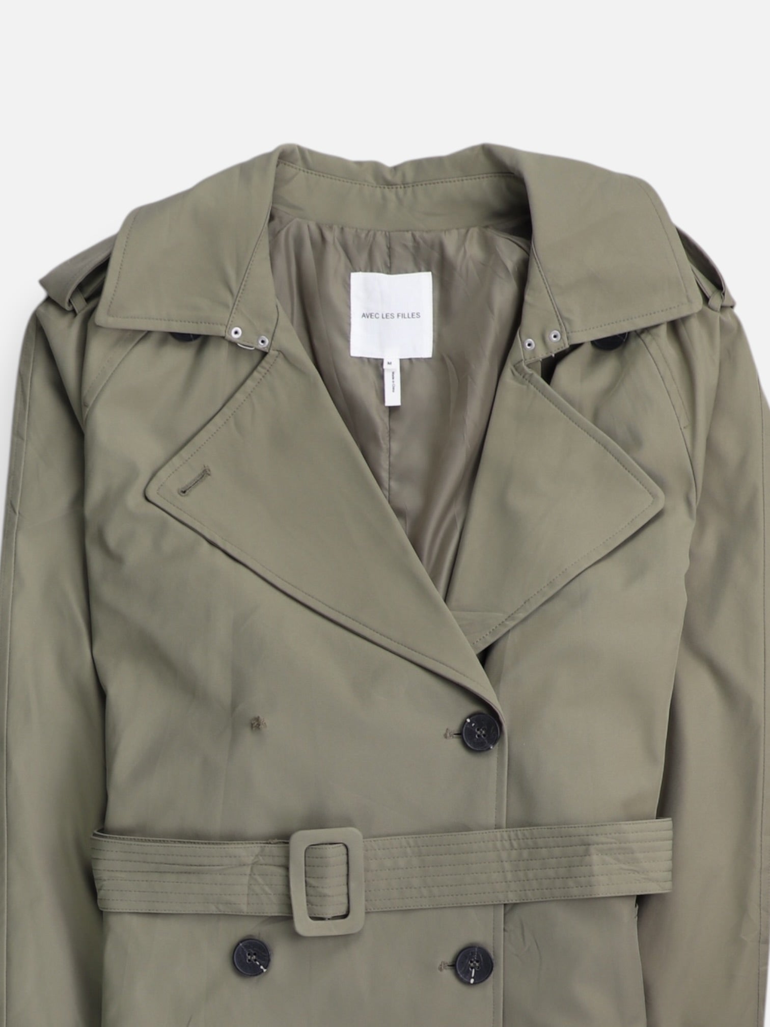 Abrigo Trench Coat Casual - Mujer - Medium