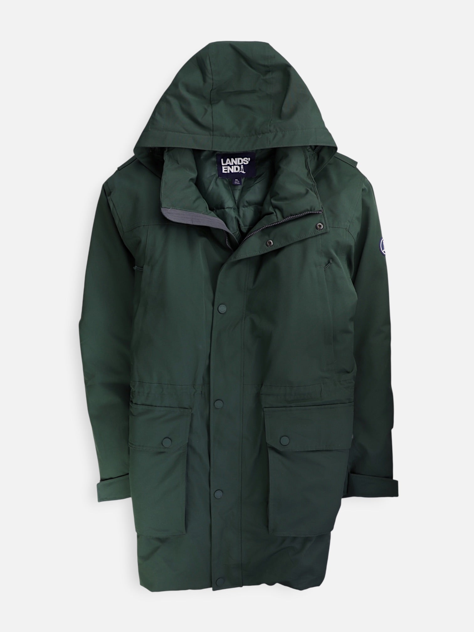 LANDS END Abrigo Cazador Casual - Hombre - XL