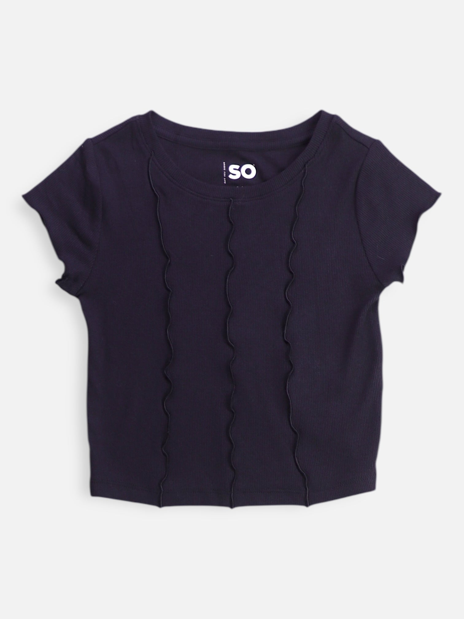 Blusa Crop Top - Niña - Medium - 8-10Y (Años)
