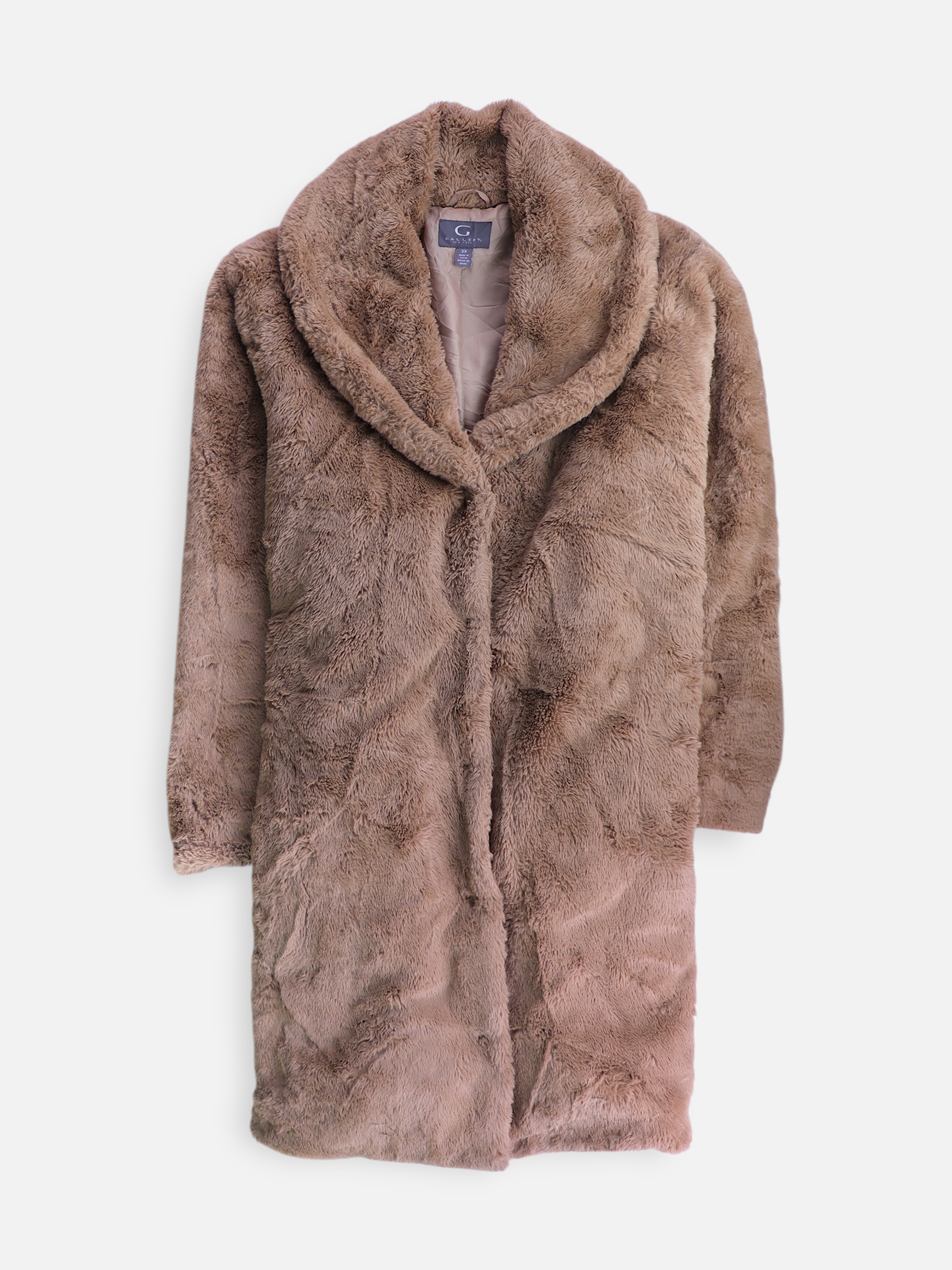 Abrigo Casual Teddy - Mujer - 3XL