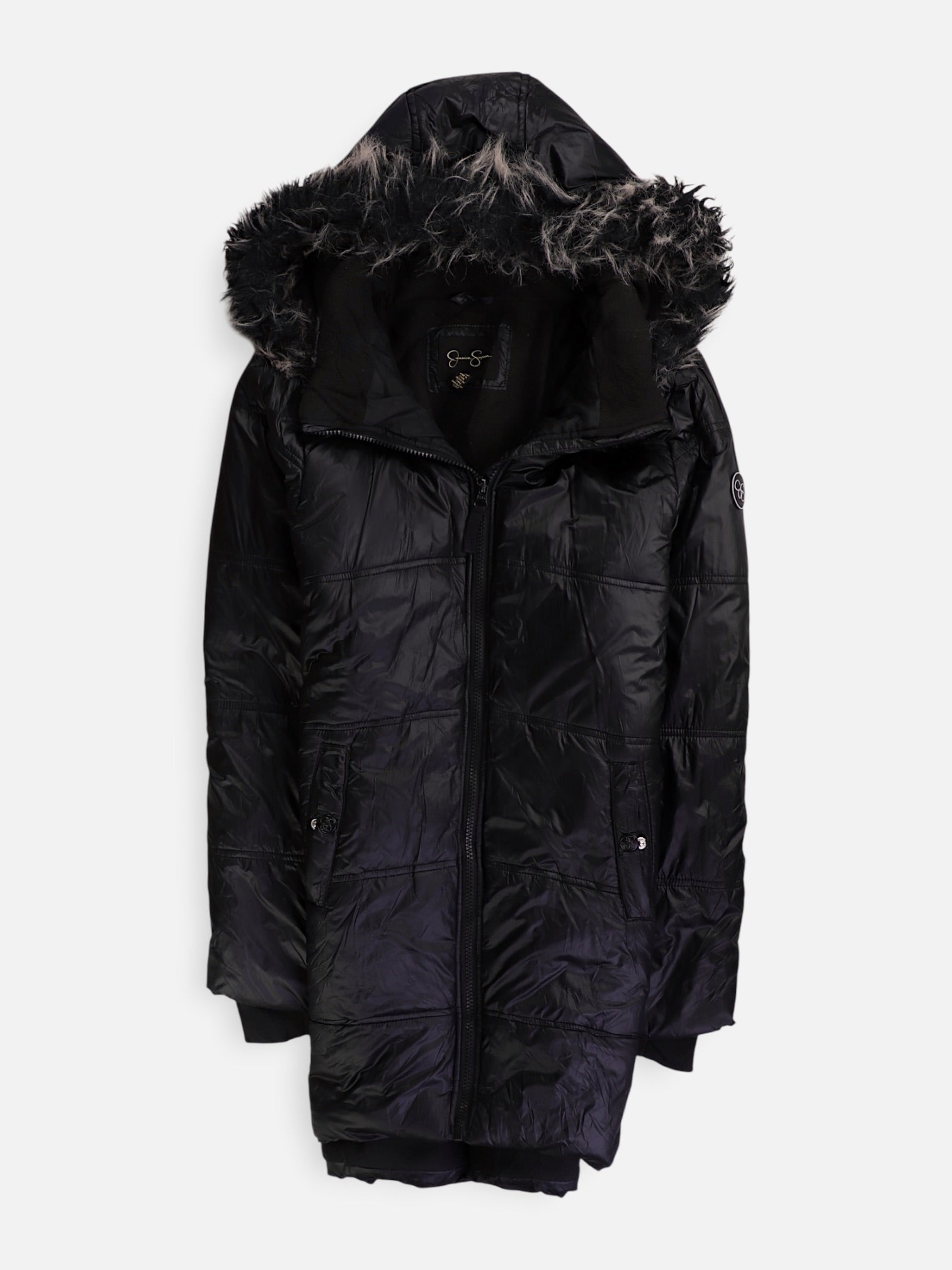 Jessica Simpson Chaqueta Puffer Impermeable - Mujer - Large